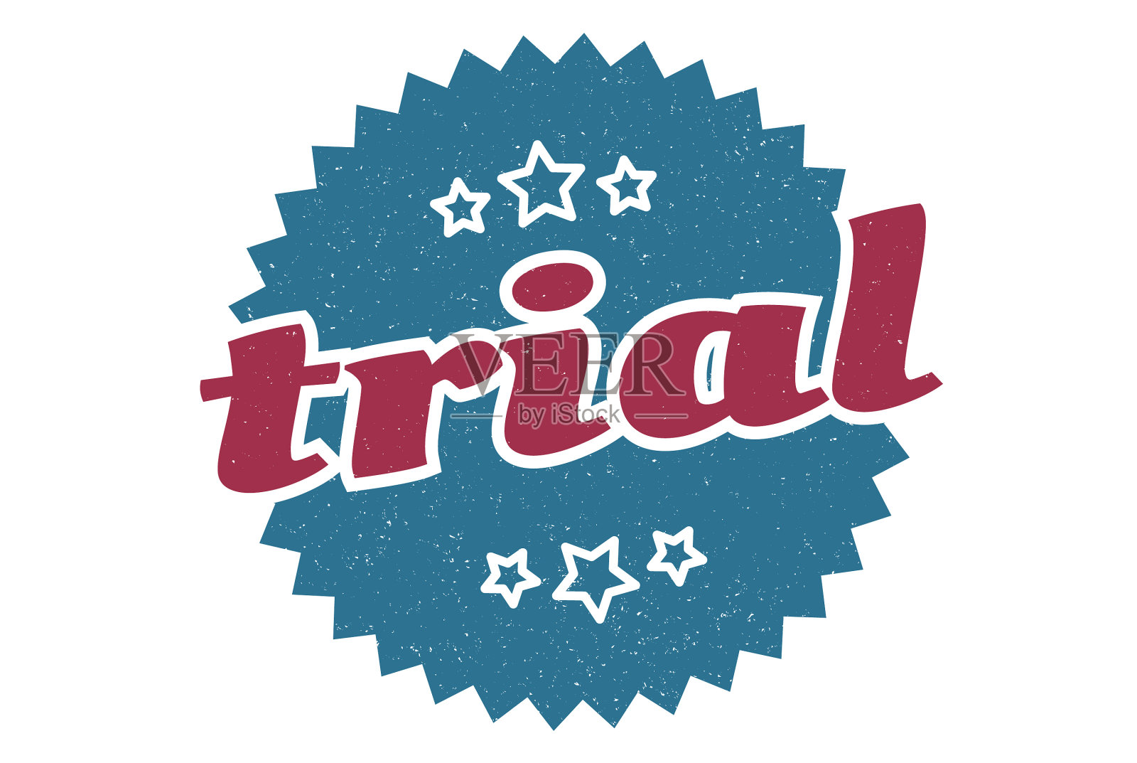 试用签试用轮复古复古标签试用插画图片素材