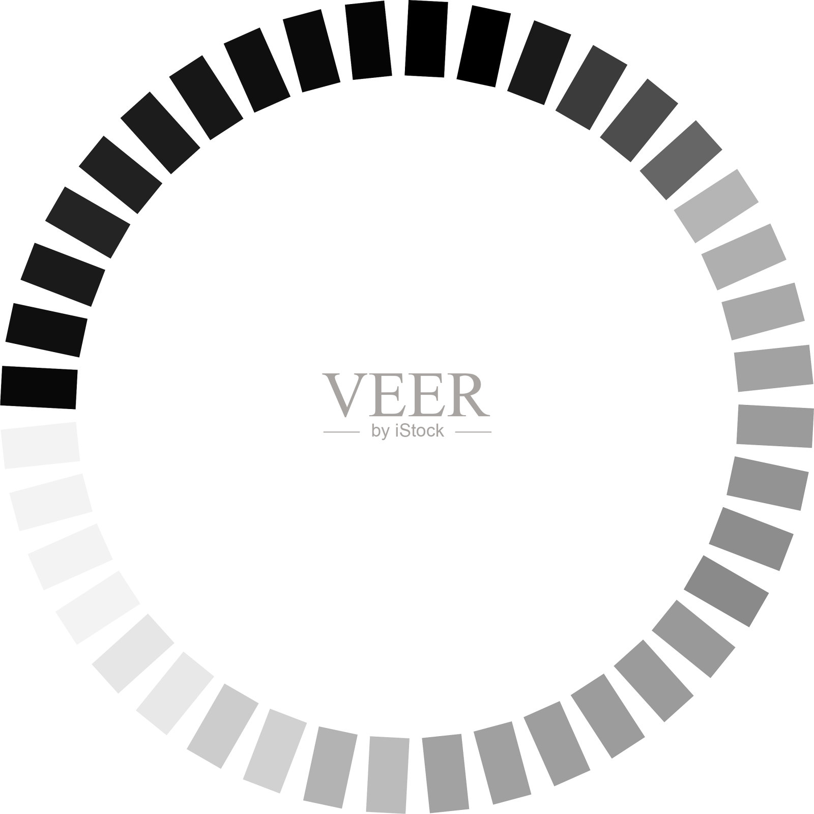圆形和径向抽象曼荼罗图案插画图片素材