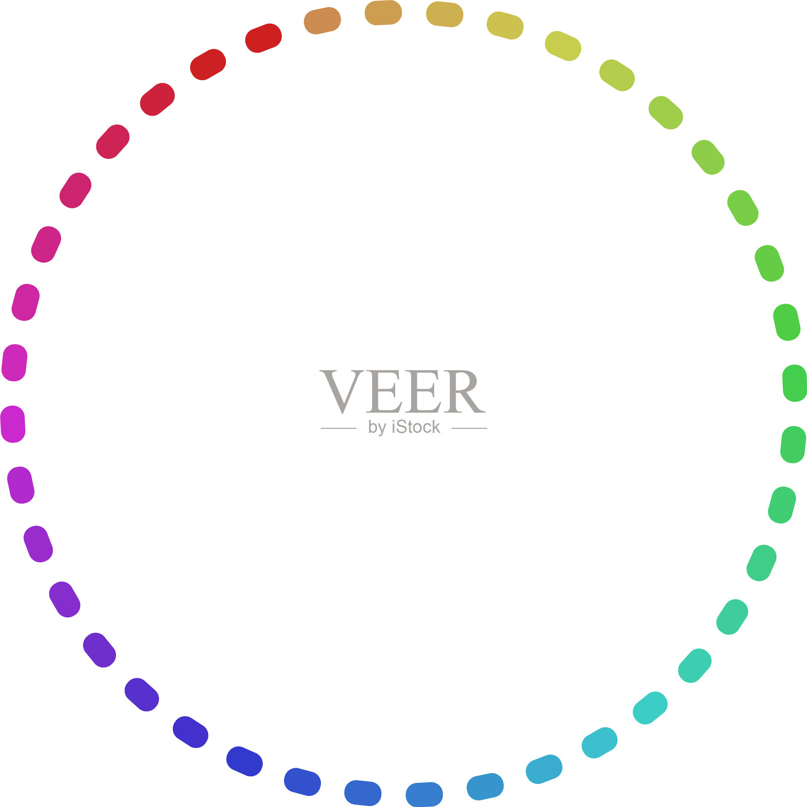 圆形和径向抽象曼荼罗图案插画图片素材