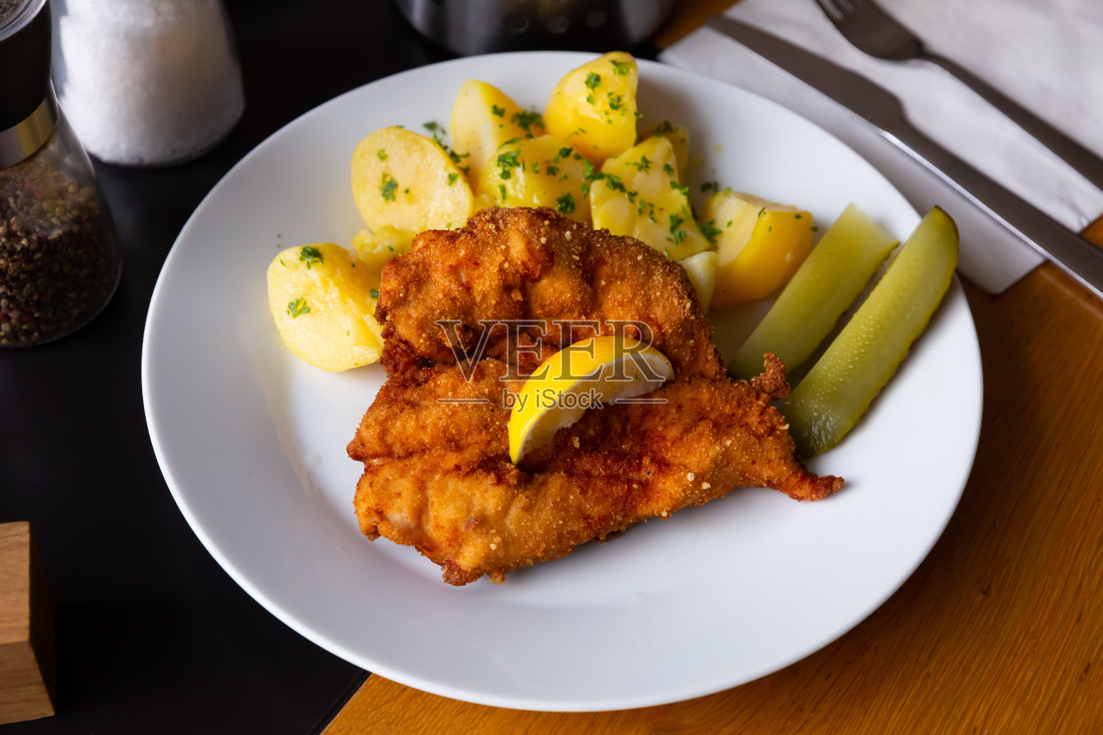 炸鸡柳照片摄影图片