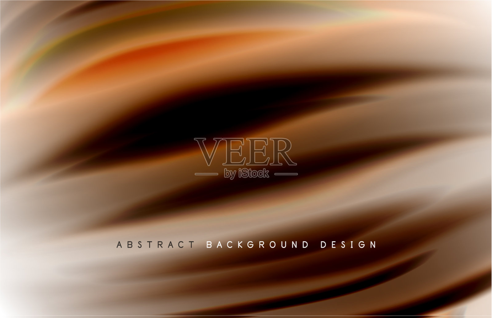 抽象背景-流体颜色梯度波插画图片素材