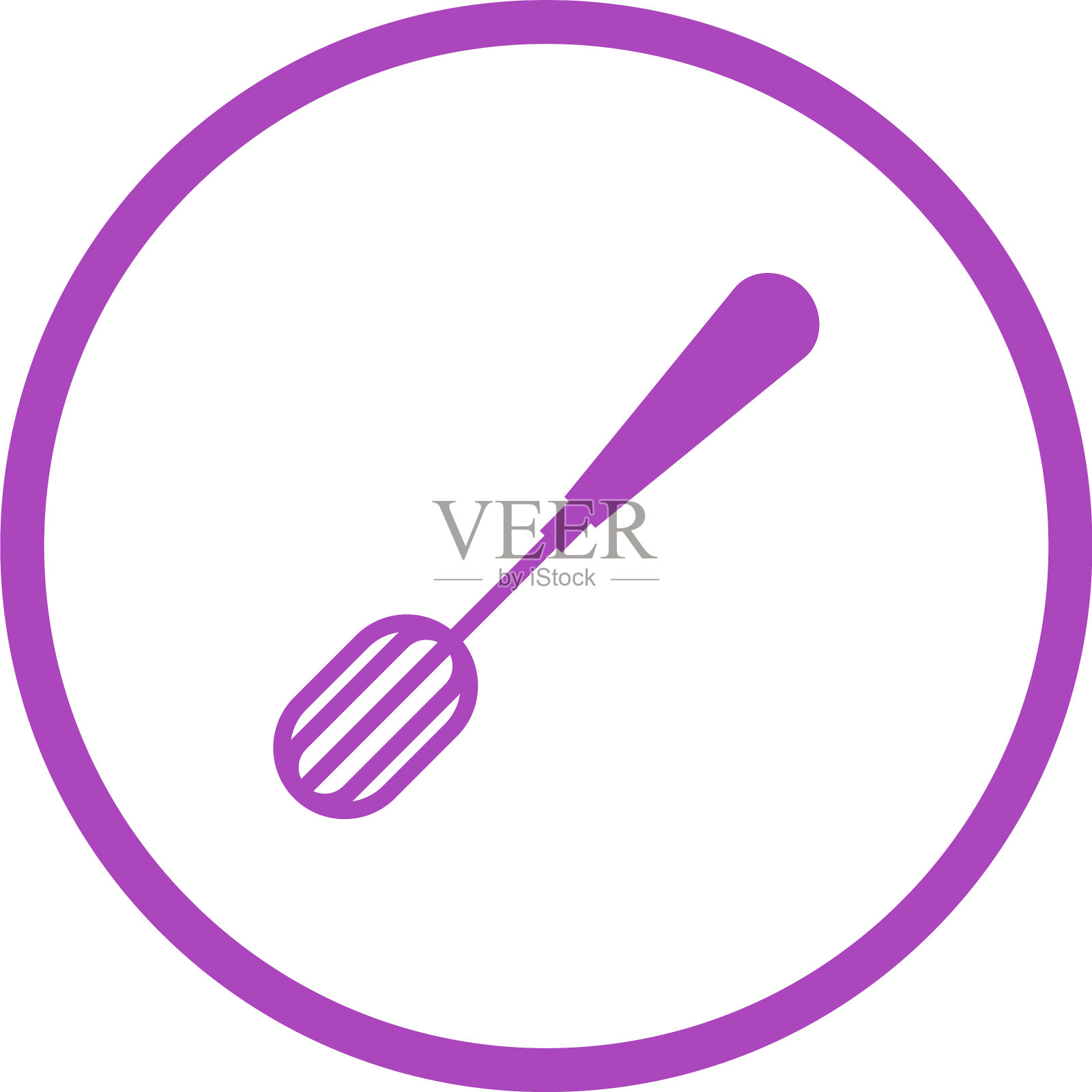 独特的手打字形图标插画图片素材