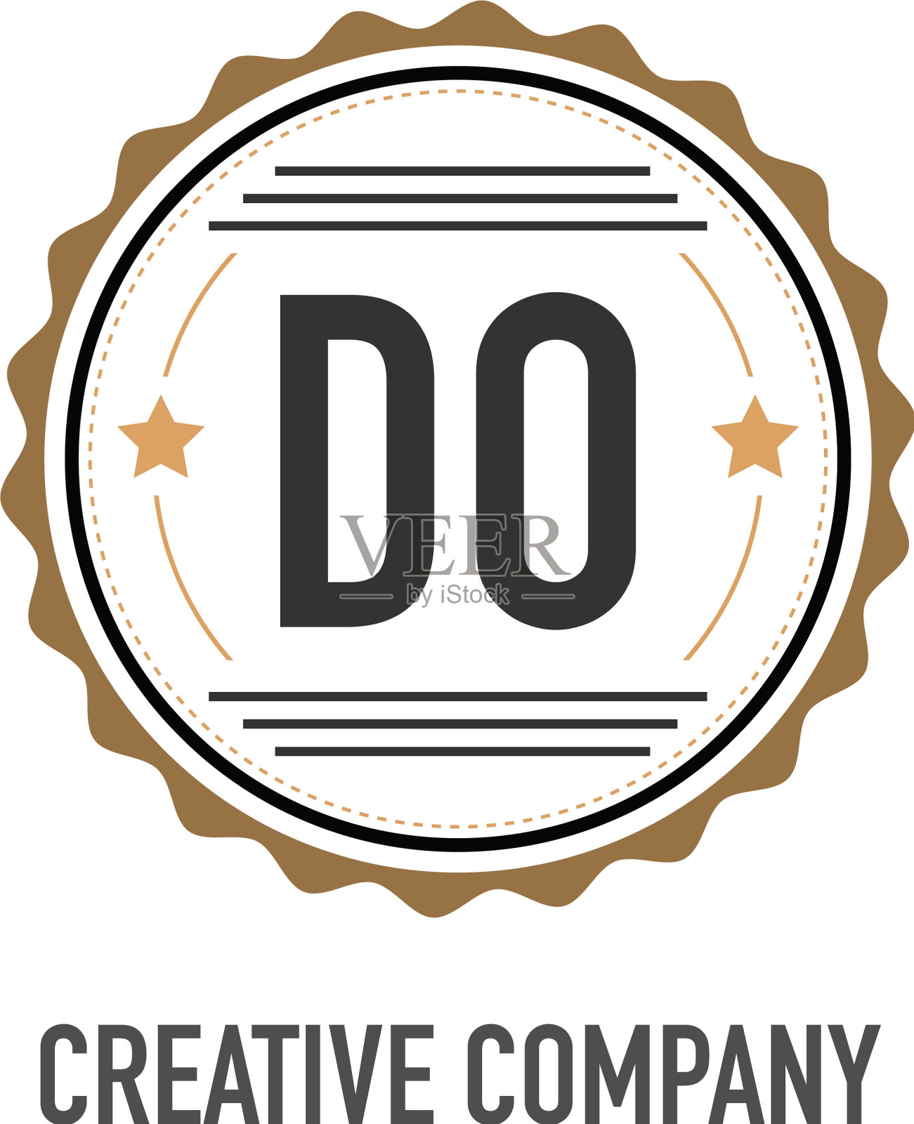 首字母做创意设计模板插画图片素材