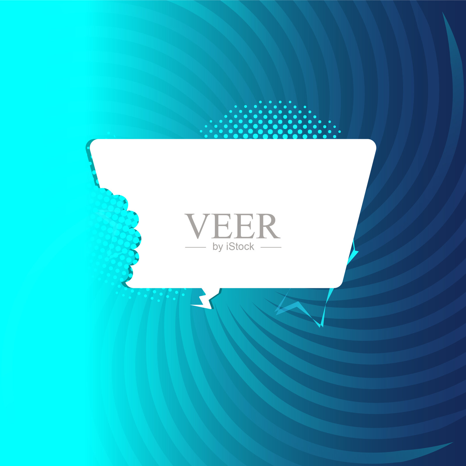 漫画泡沫聊天插画图片素材