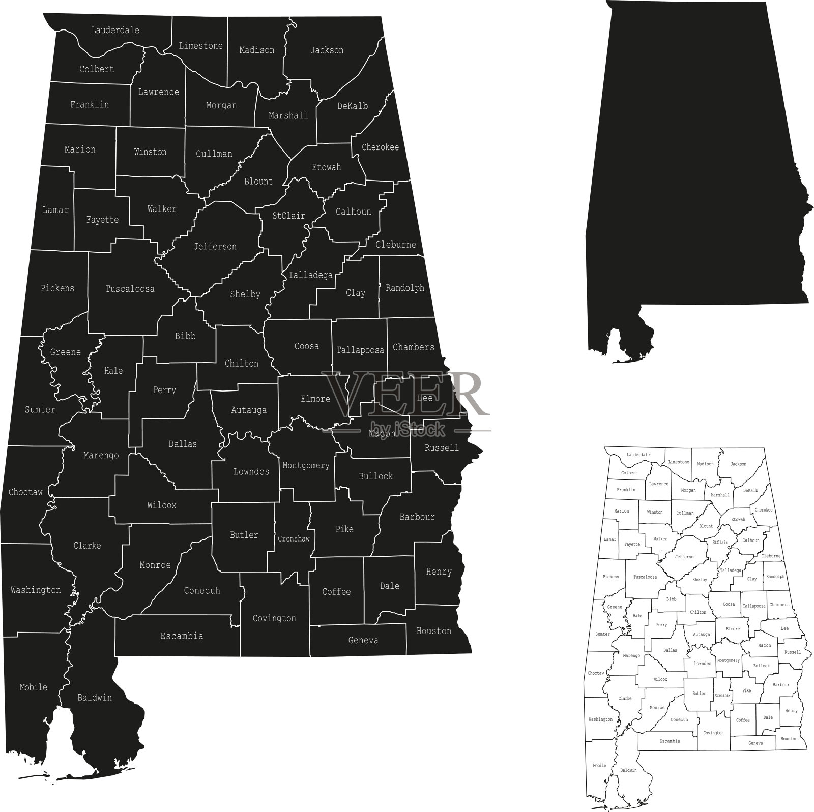 的地图插画图片素材