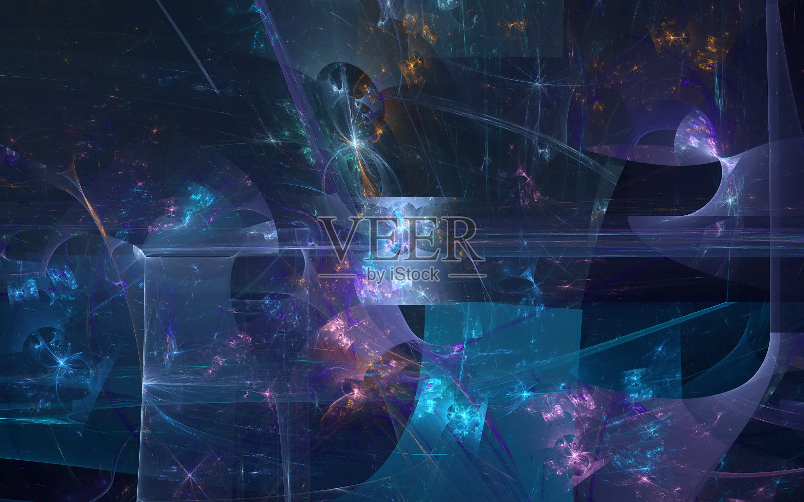 抽象分形火焰分形背景照片摄影图片