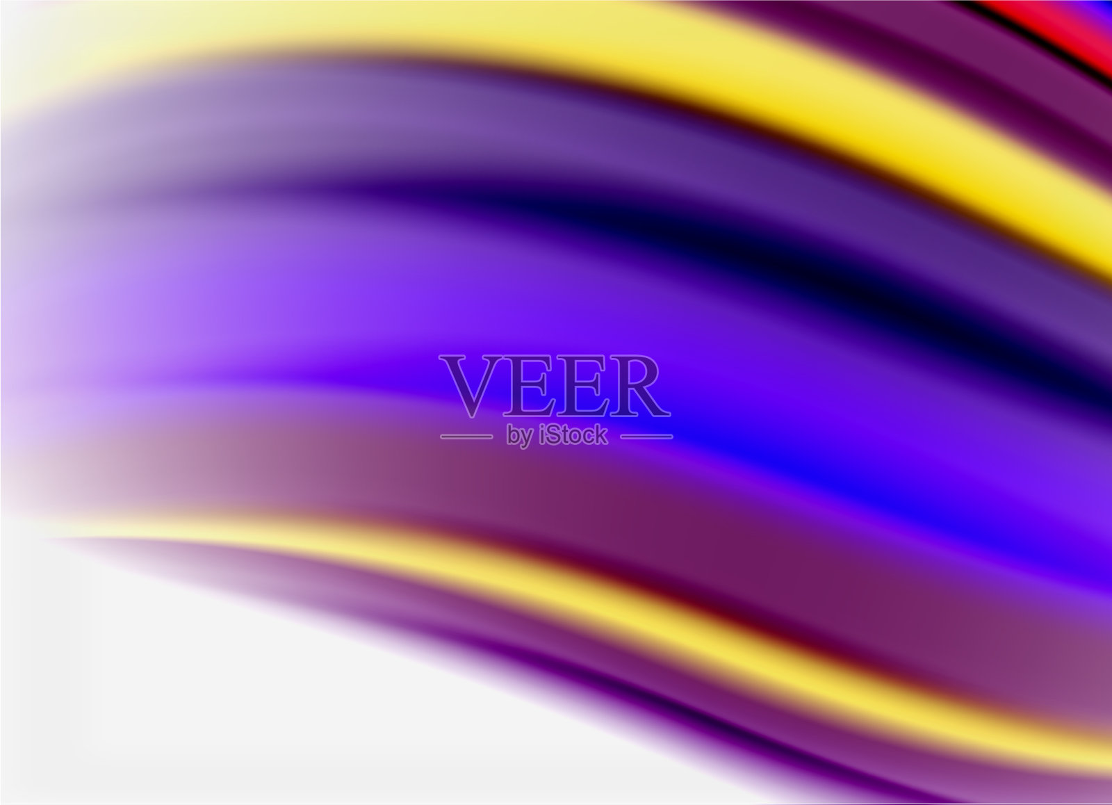 波浪线条抽象背景光滑的丝绸设计插画图片素材