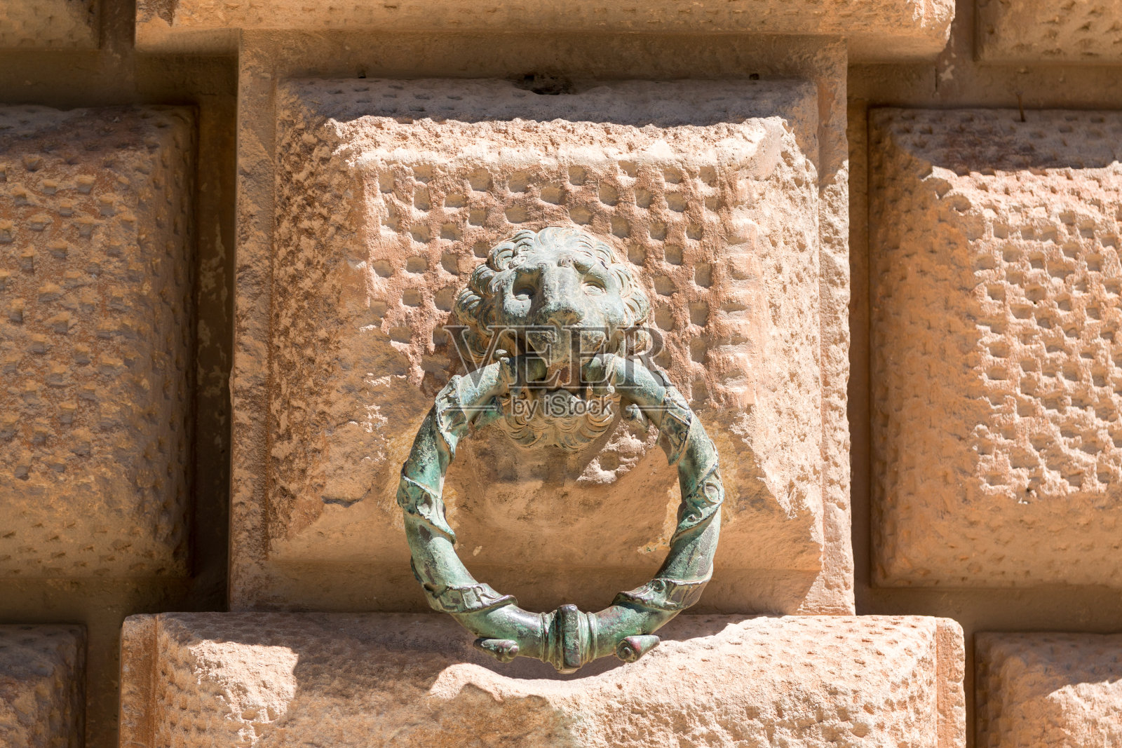 老狮子头马领带戒指照片摄影图片