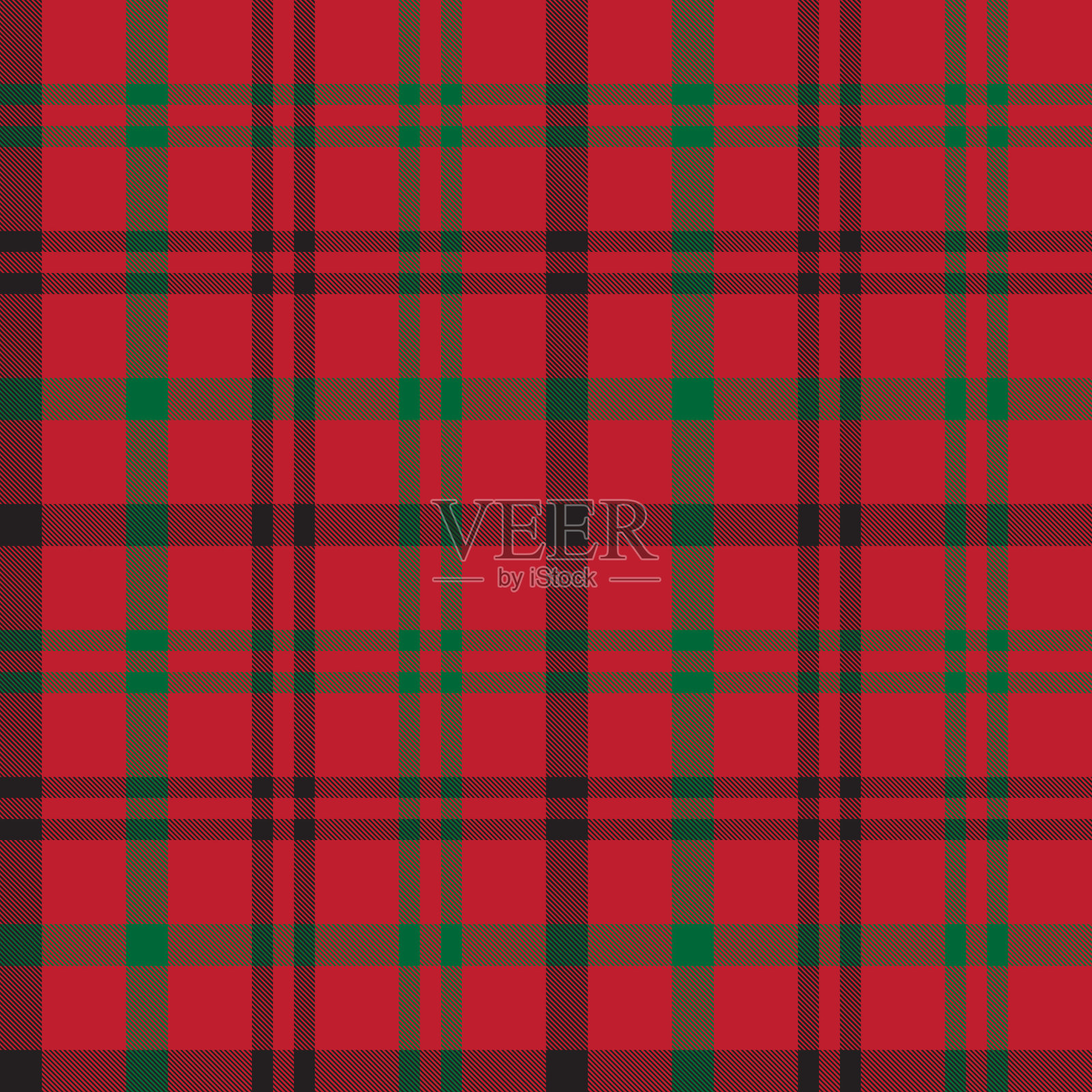 经典的格子花呢无缝图案插画图片素材