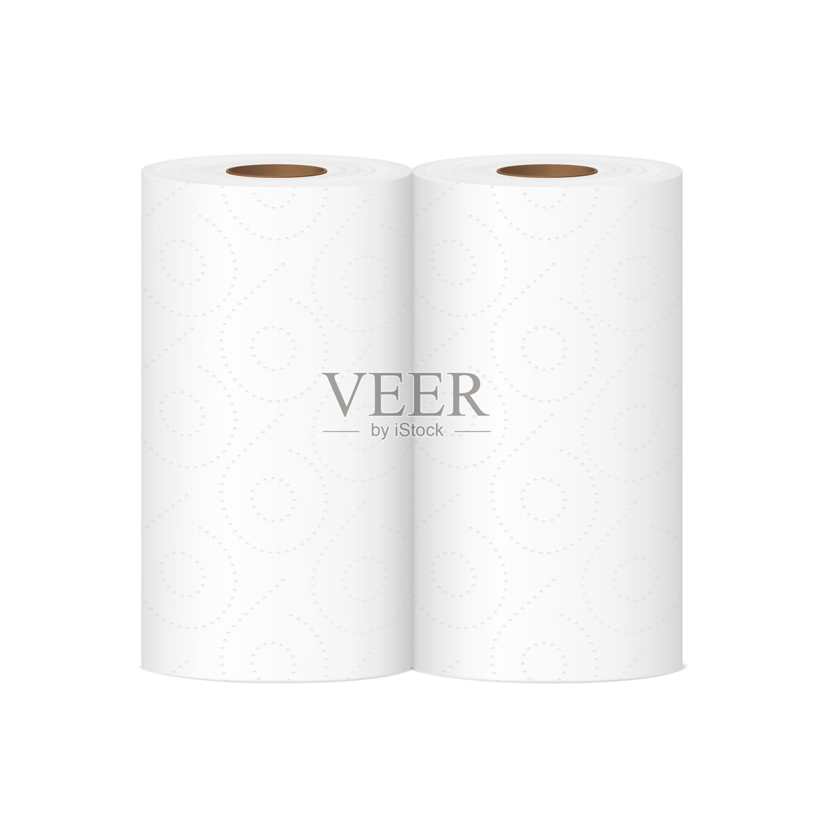 厨房毛巾模型。矢量插图。插画图片素材