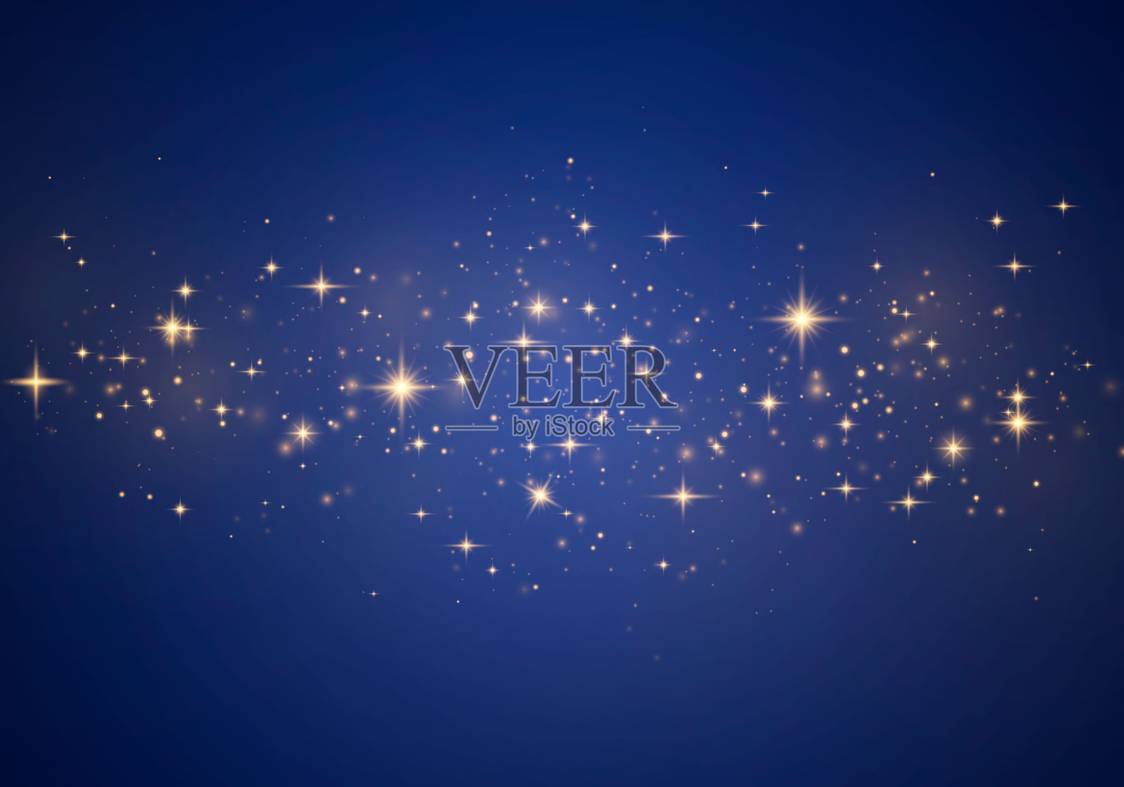 尘埃火花闪耀插画图片素材