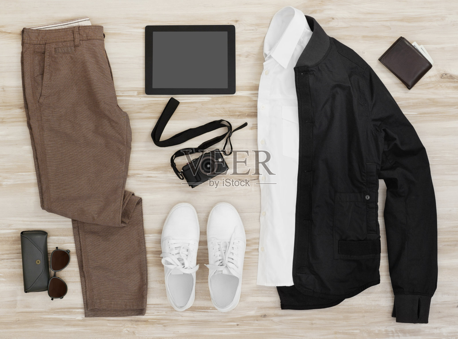 休闲服装及配饰照片摄影图片