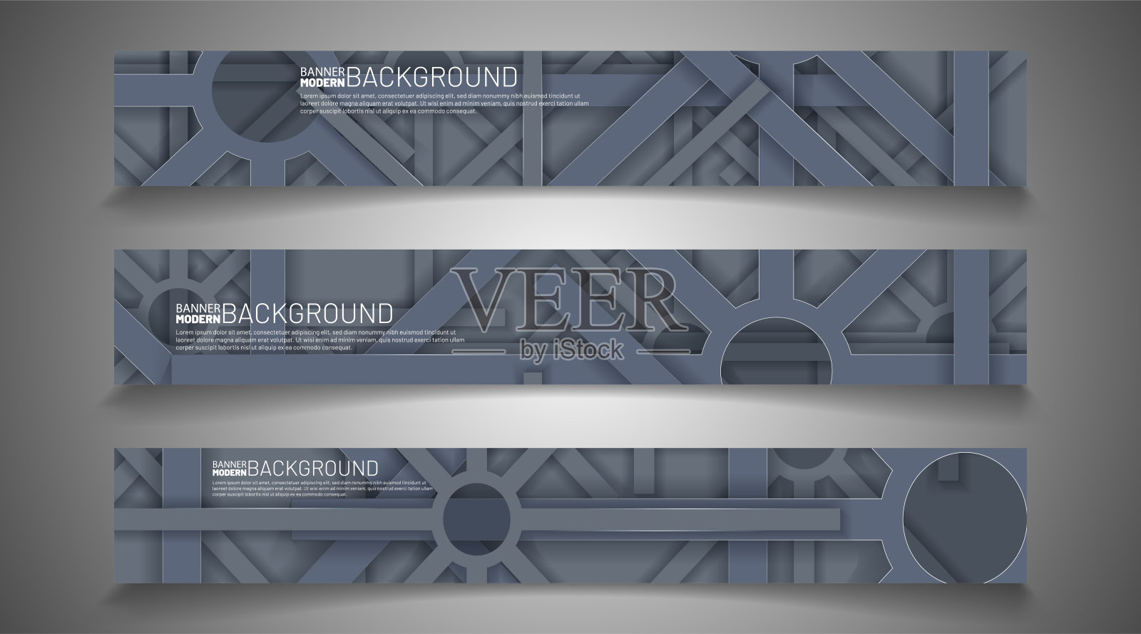 为你的设计设置横幅背景。矢量图形设计插图。适合您的背景设计插画图片素材