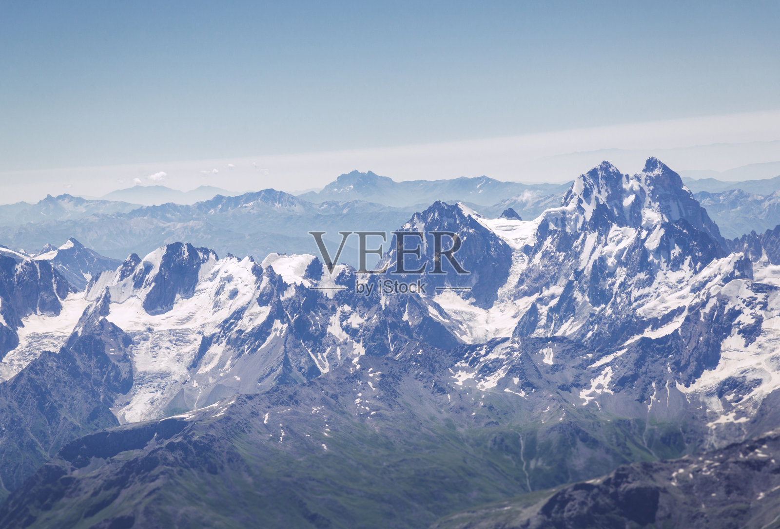 乌斯巴山,大高加索山脉照片摄影图片
