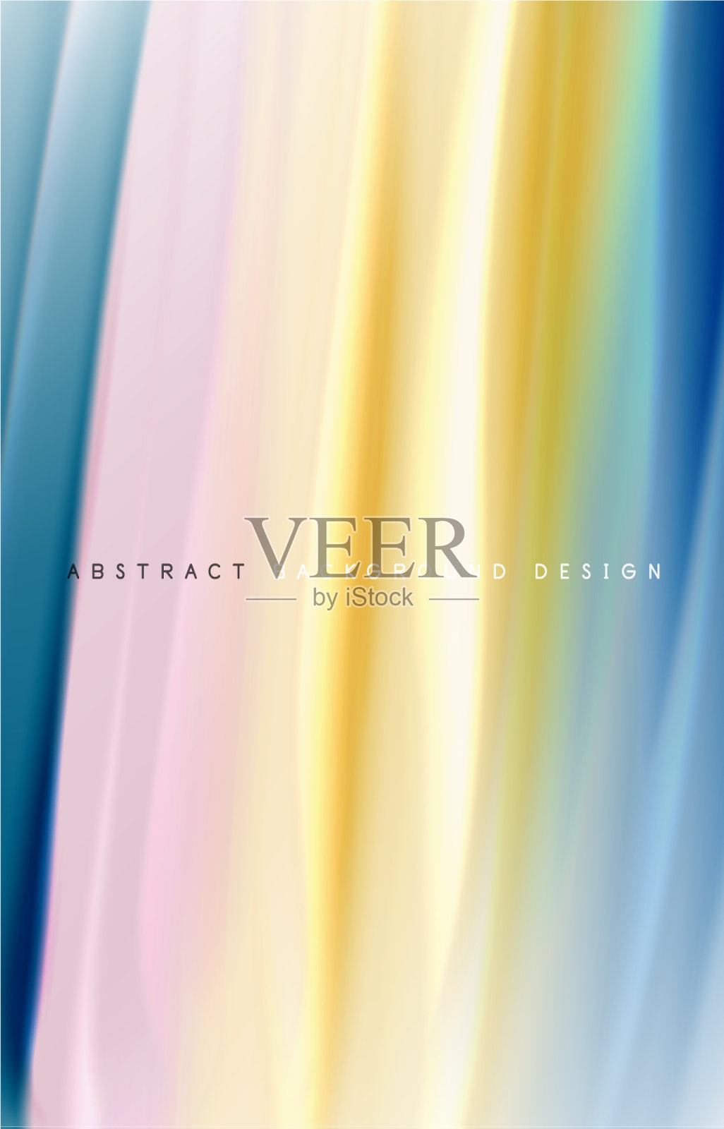 抽象背景-流体颜色梯度波插画图片素材