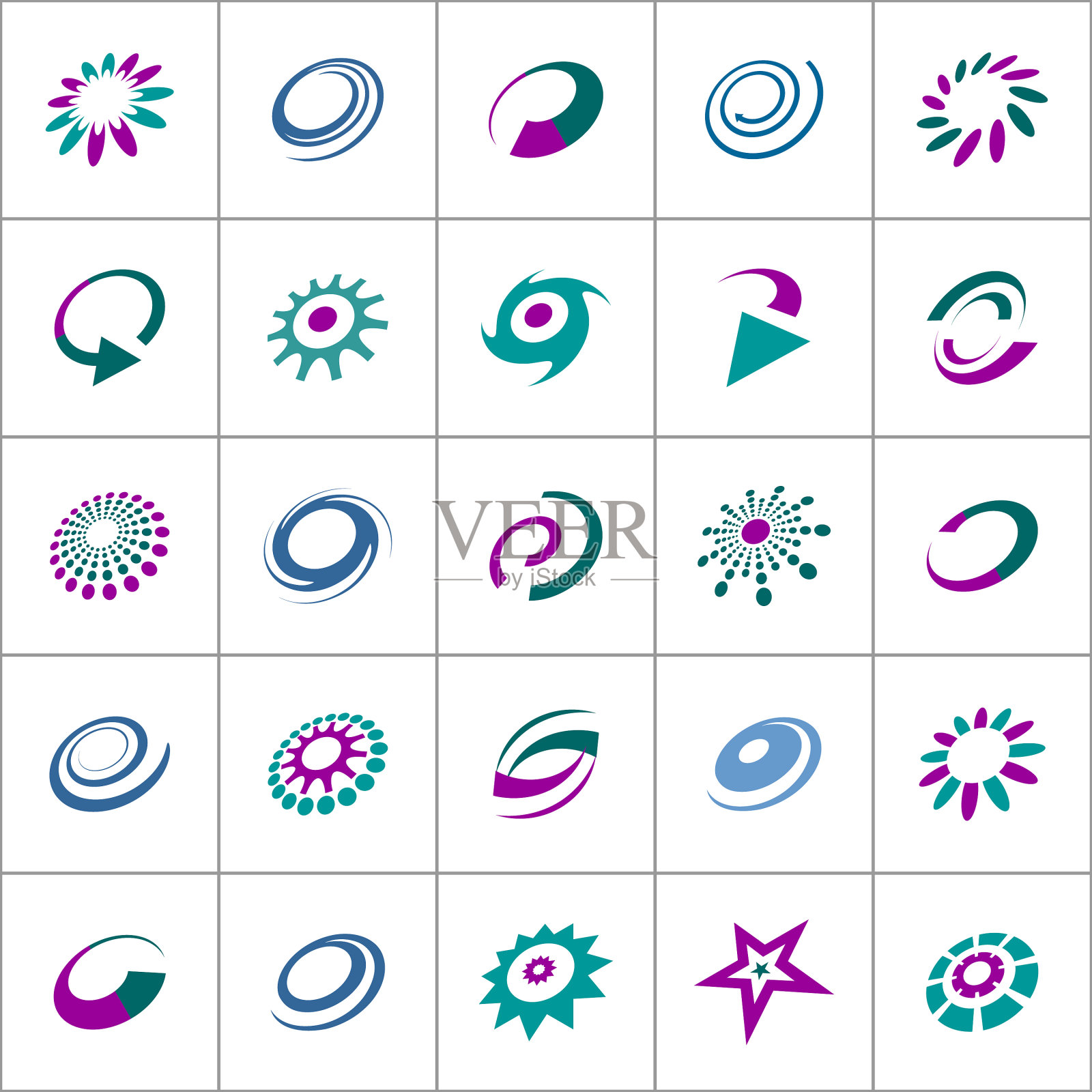 设计元素集图标素材