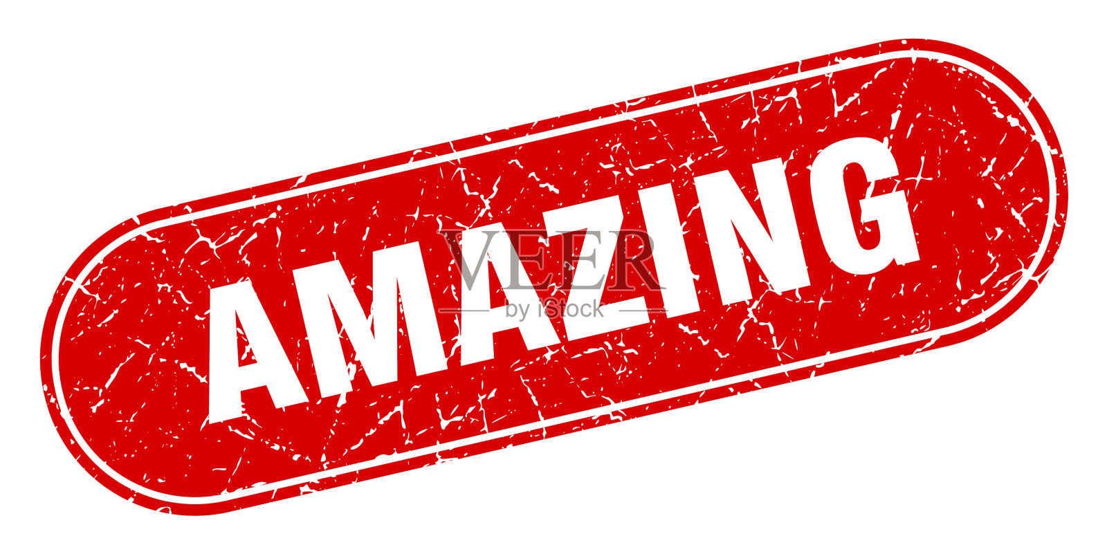 惊人的标志惊人的垃圾红色邮票标签设计元素图片