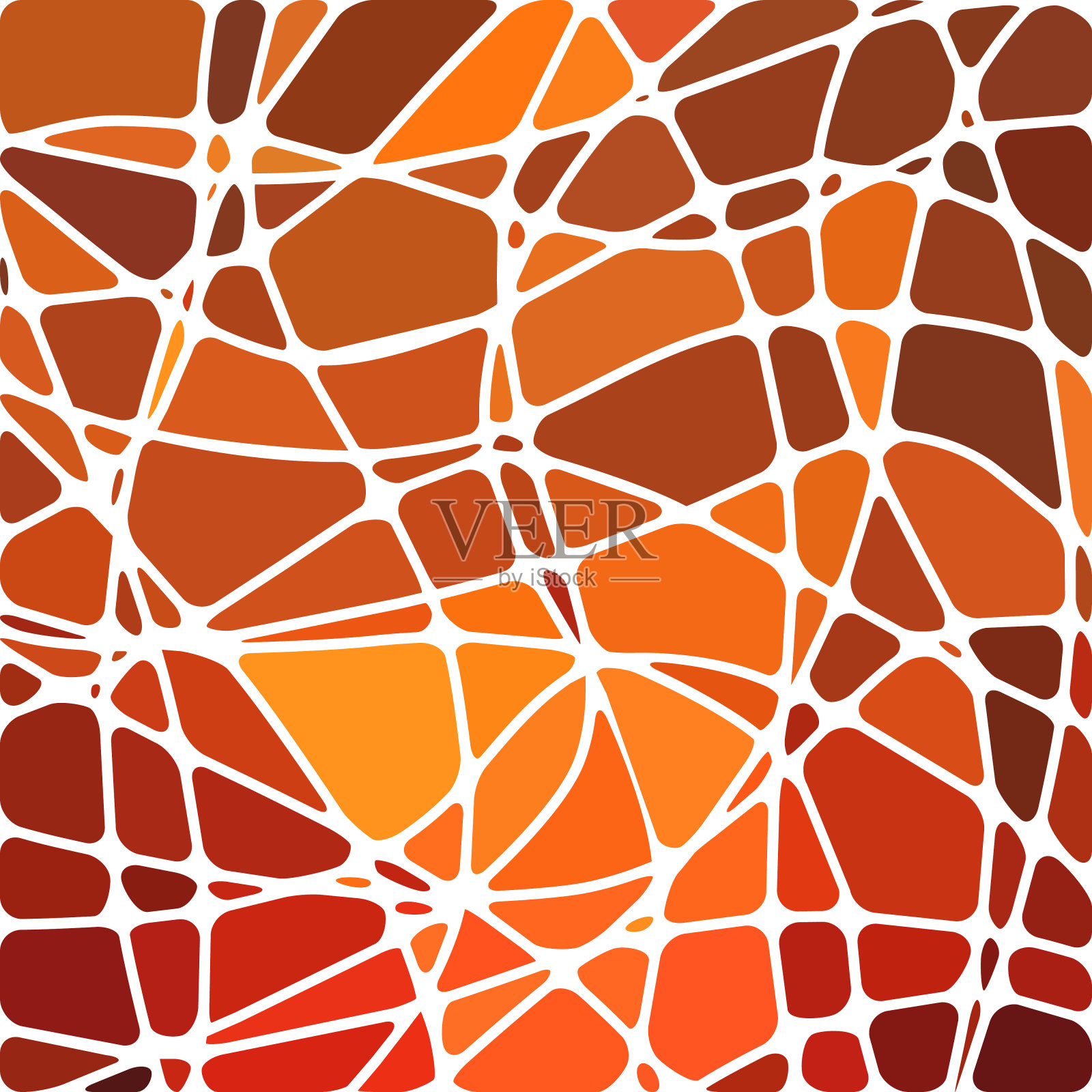 抽象彩色玻璃马赛克背景插画图片素材