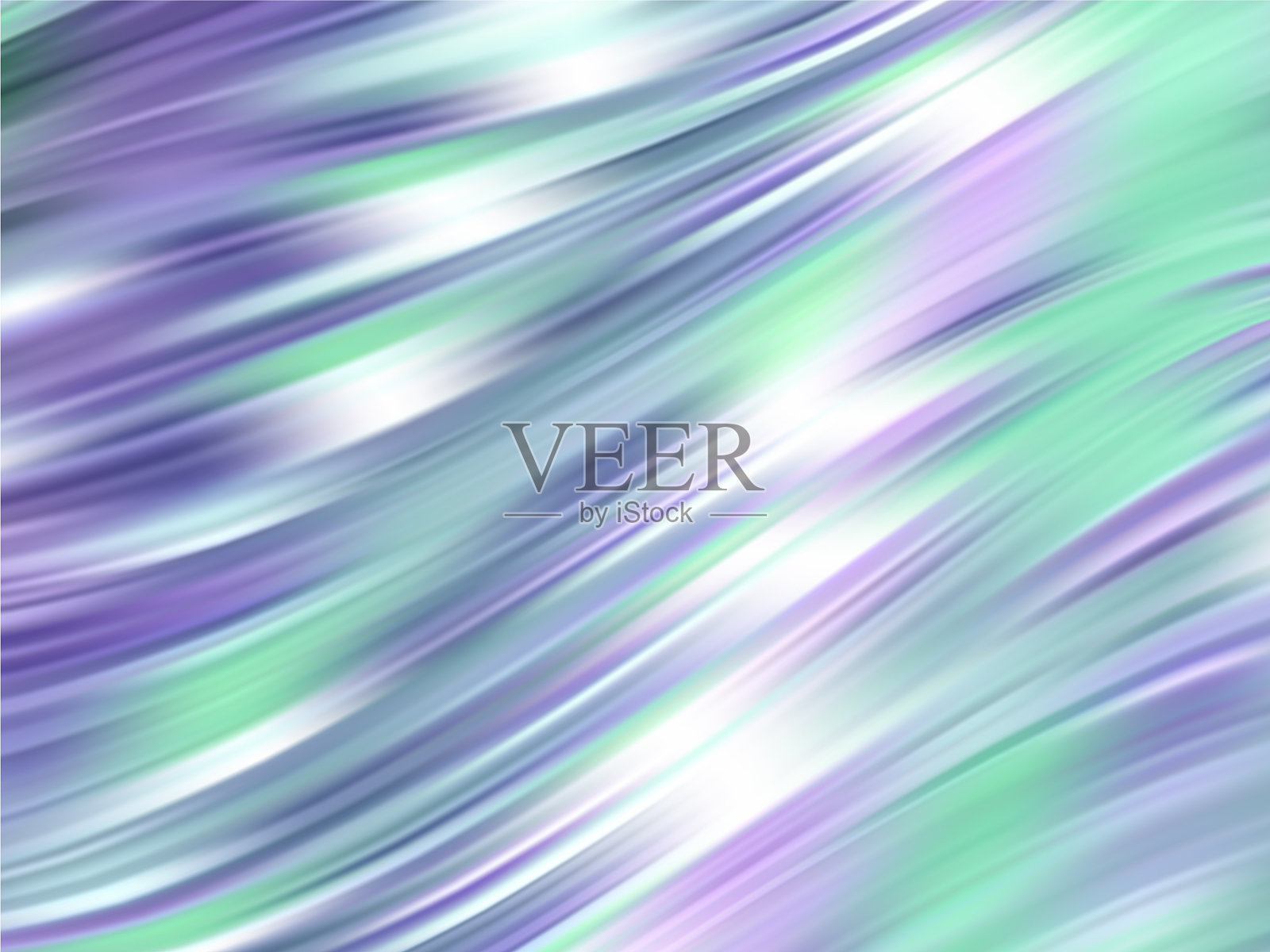 蓝色现代波浪模板抽象背景插画图片素材