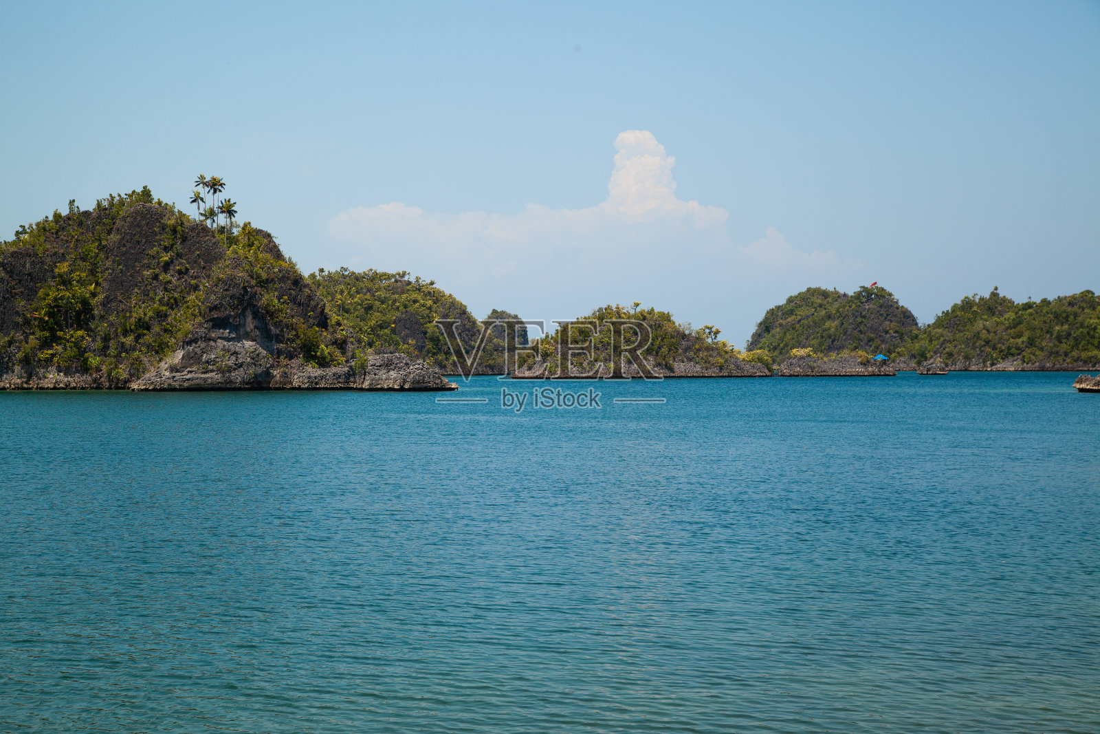 印尼Piaynemo king ampat的顶级观点照片摄影图片