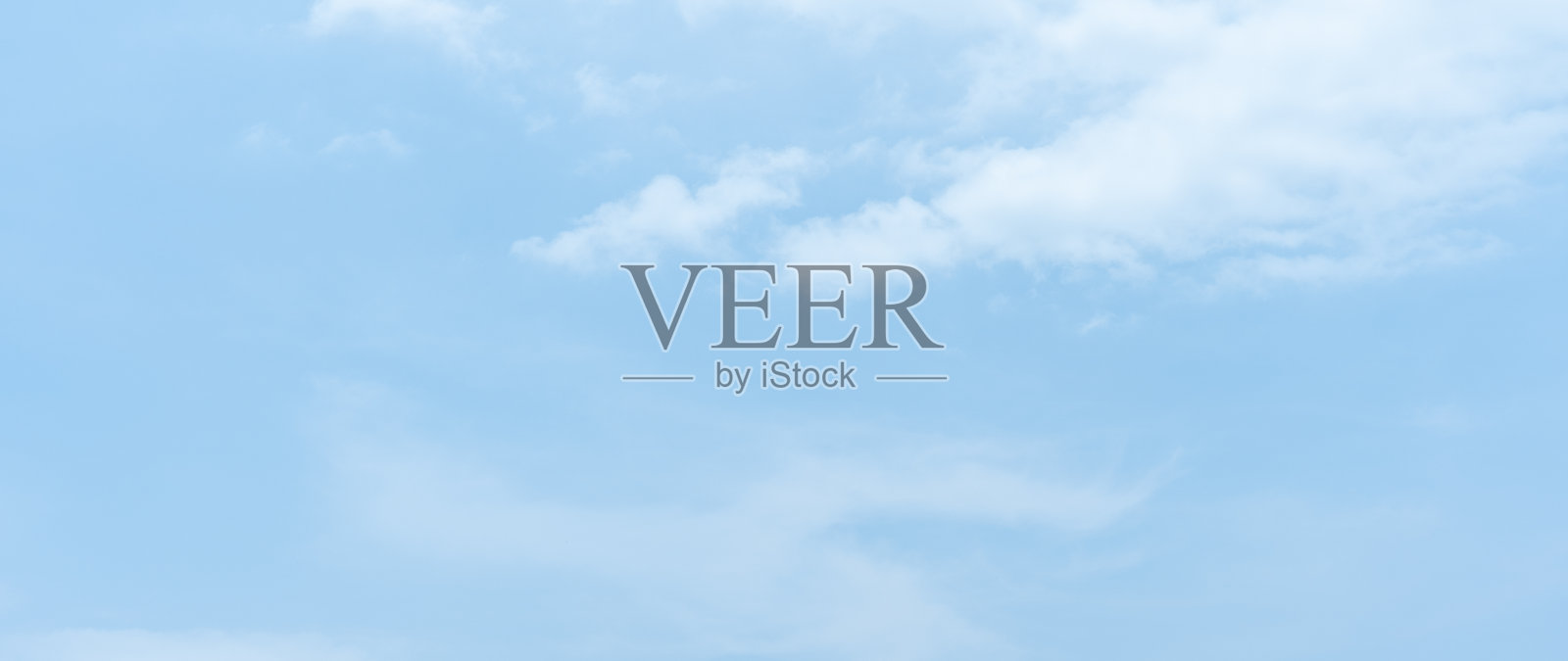 蓝天白云背景全景图照片摄影图片