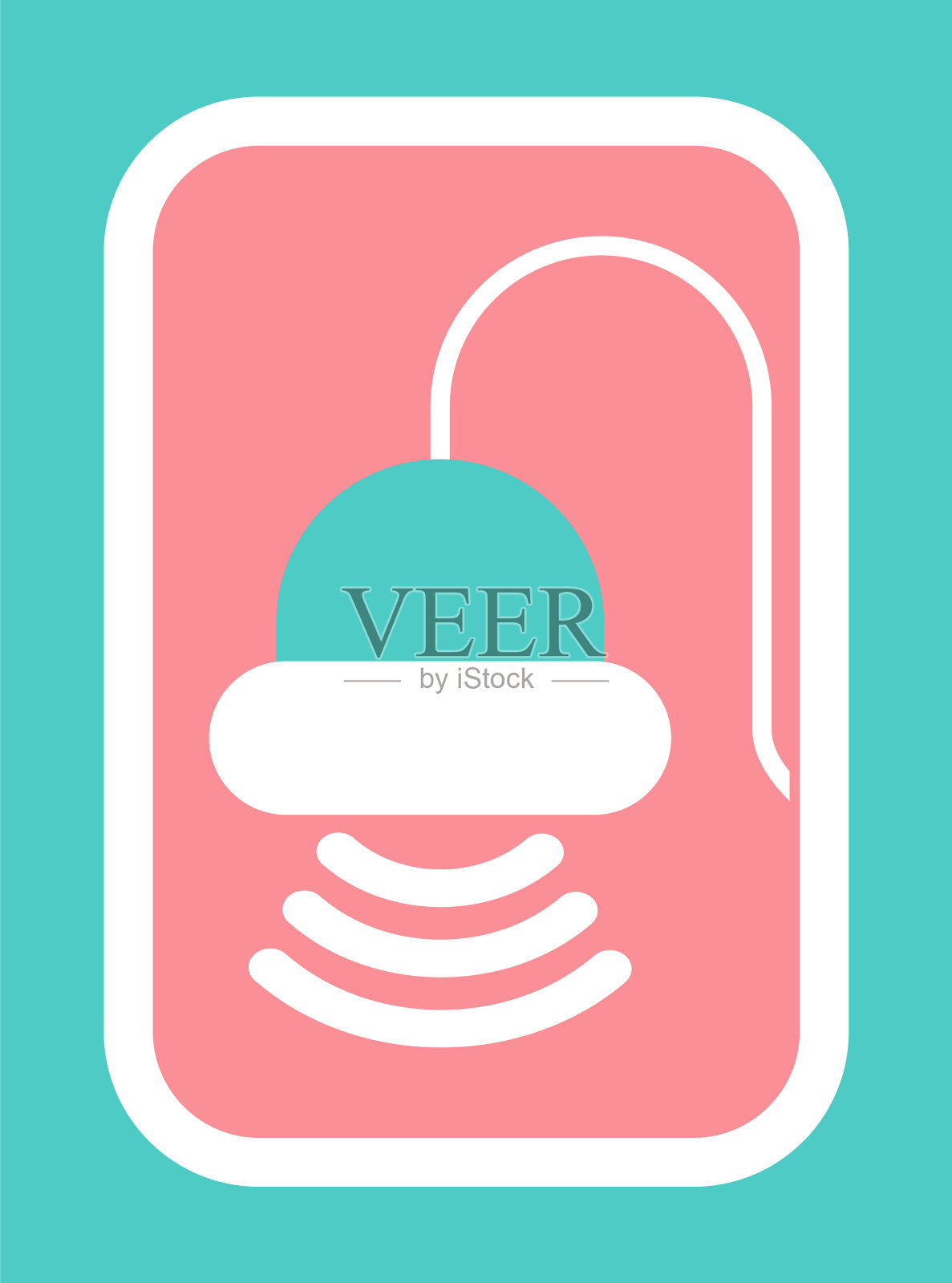 x射线技术,灯图标,放射学矢量插画图片素材