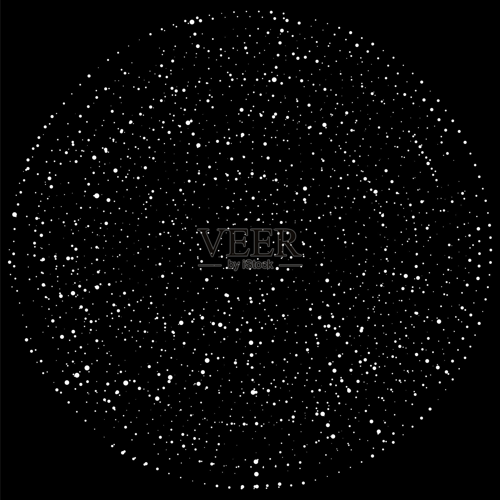 随机点,圆圈,抽象斑点,点插画图片素材