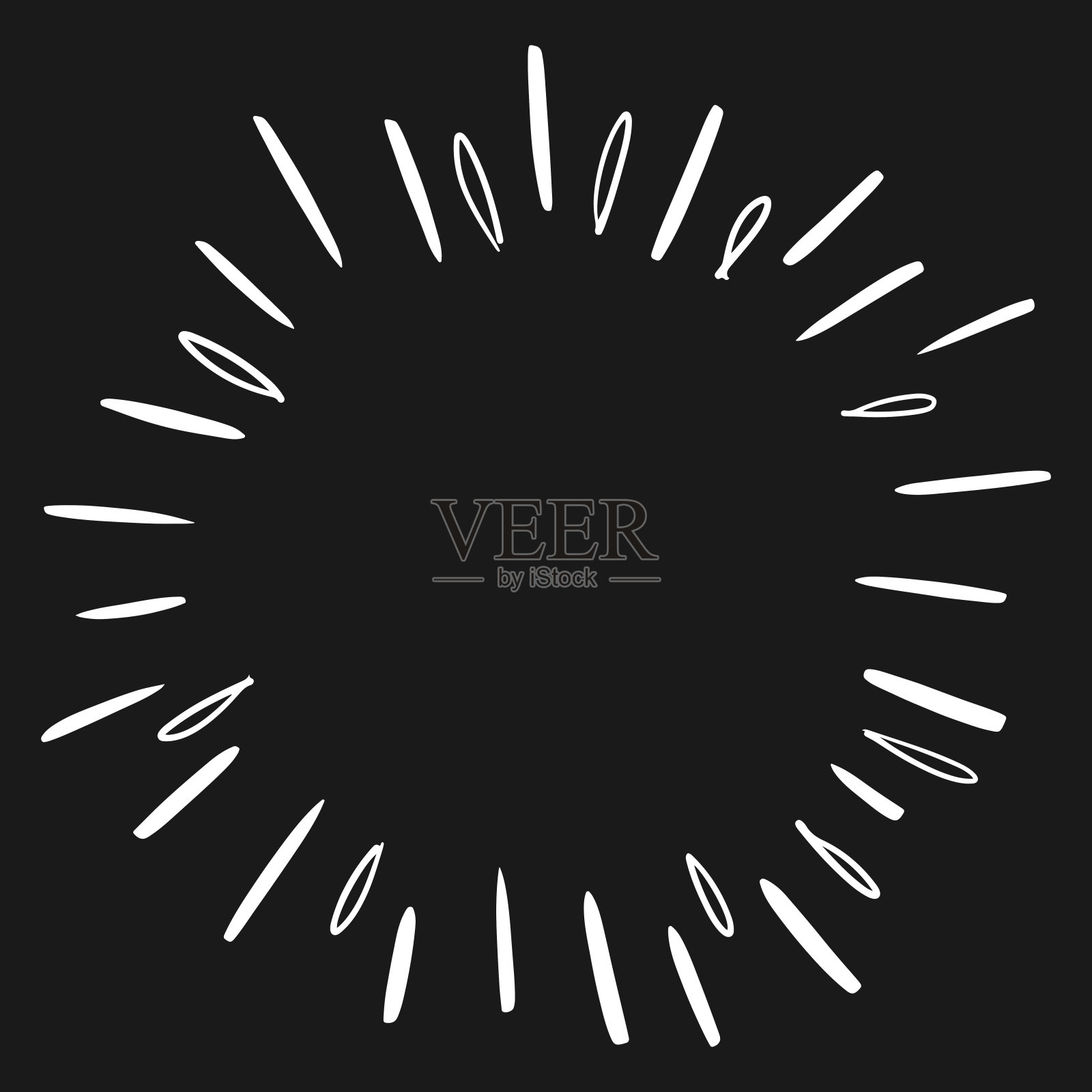 涂鸦设计元素,星爆涂鸦矢量插画,手绘闪光涂鸦,水爆涂鸦插画。插画图片素材