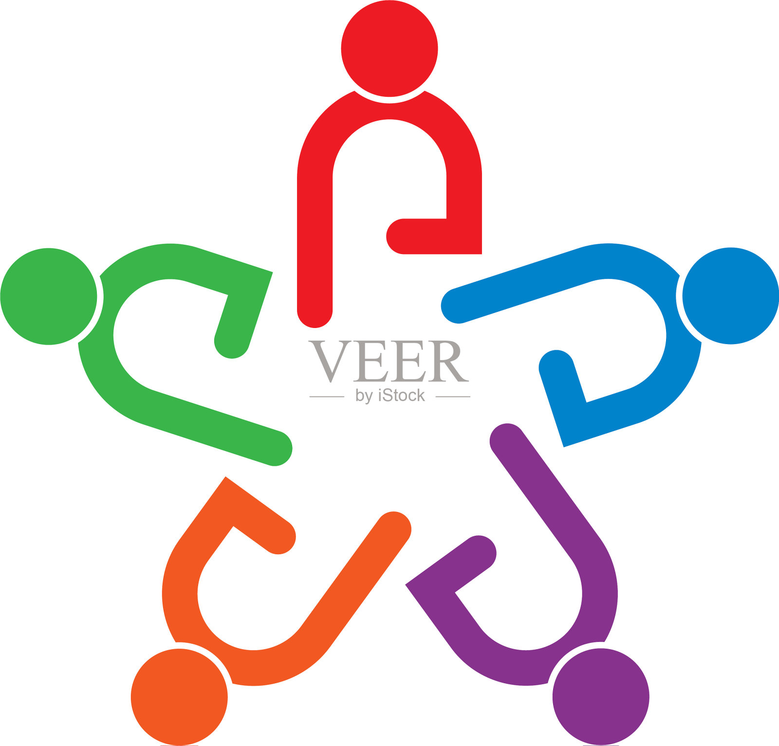 团队合作的图标图标素材