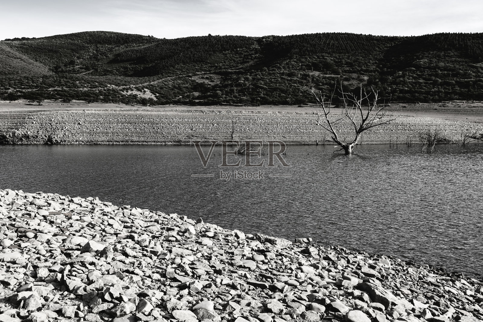 坎塔布里安山的壮观景色照片摄影图片