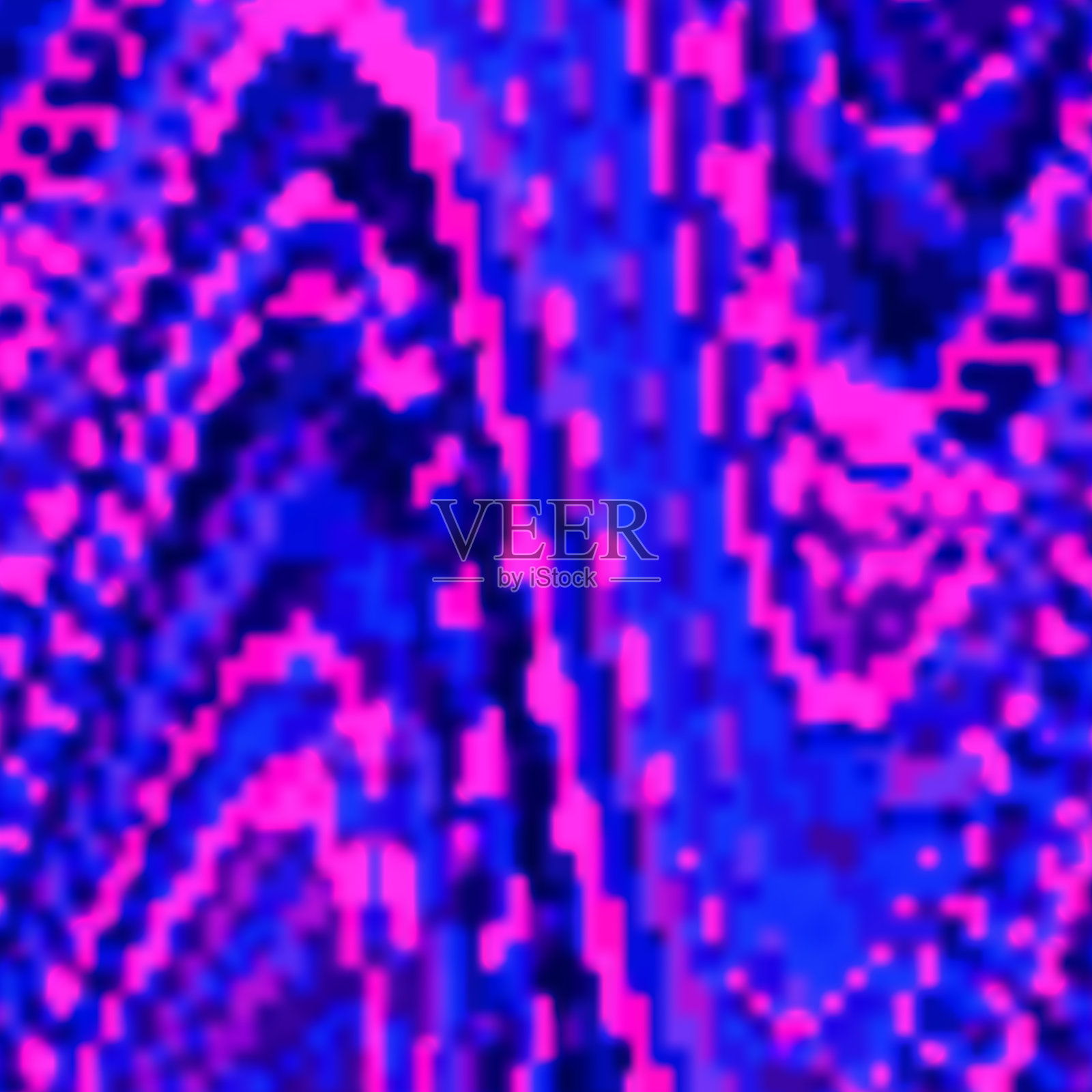 全息图效应glitch梯度插画图片素材