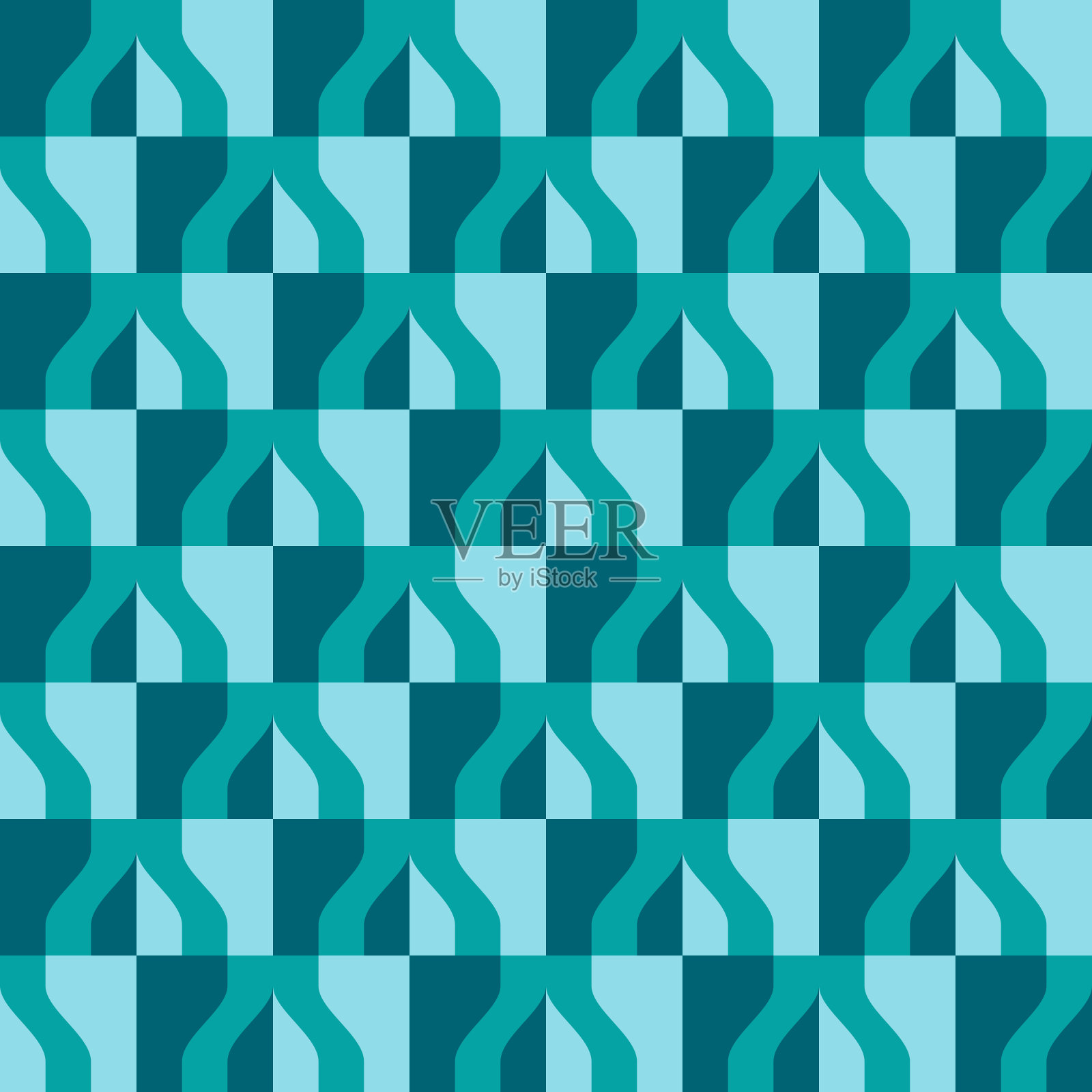 抽象的几何图案。让任何表面都有色彩。插画图片素材