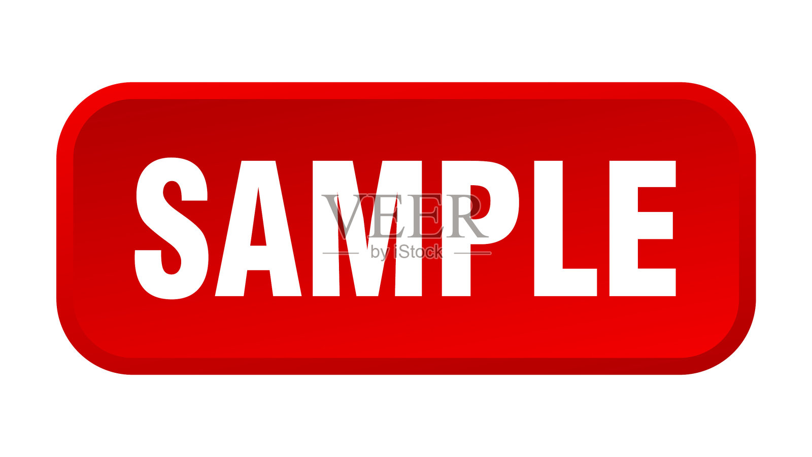 样品按钮样品方形3d按钮设计元素图片