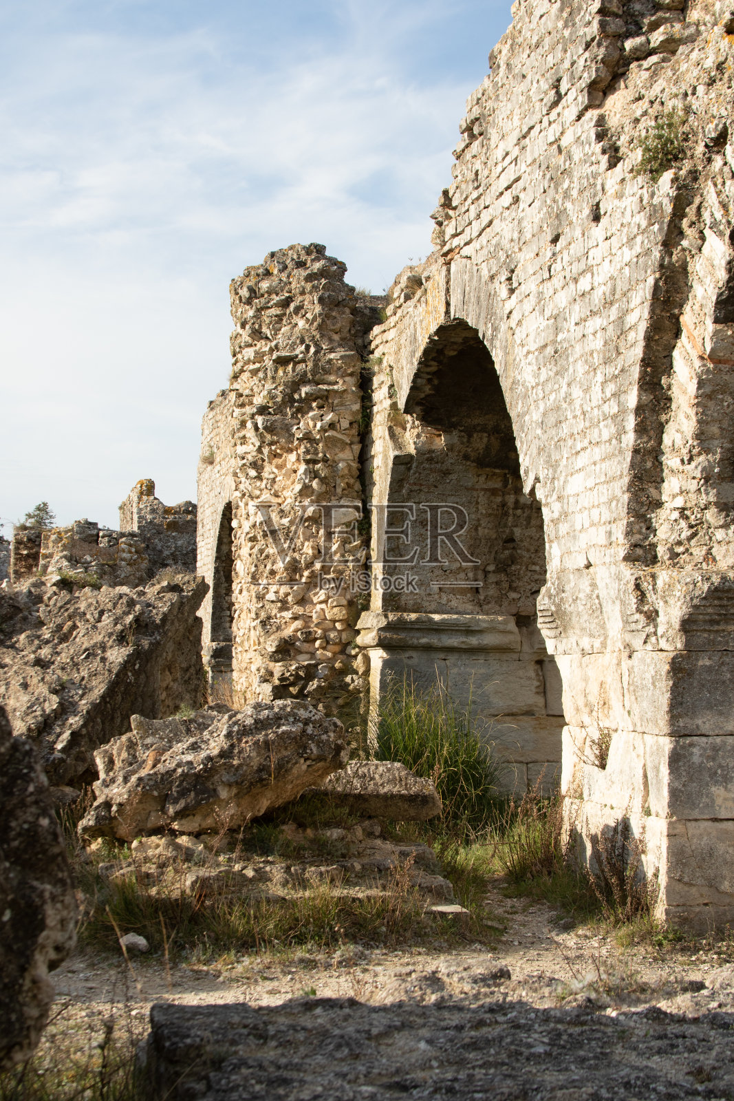 Barbegal轧机照片摄影图片