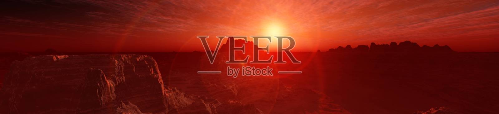 火星景观照片摄影图片