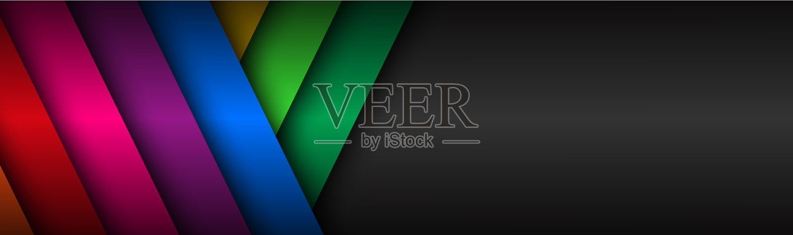 现代明亮的头部插画图片素材