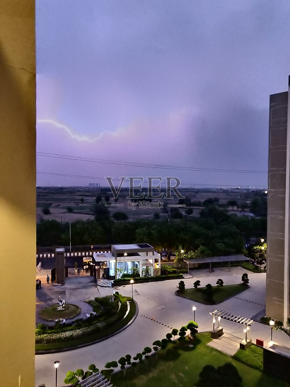 闪电照片摄影图片