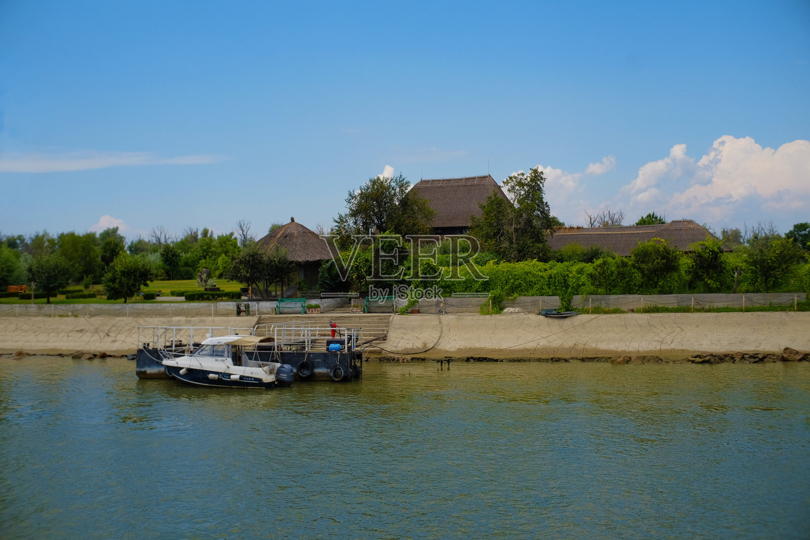 多瑙河三角洲苏利纳河臂照片摄影图片