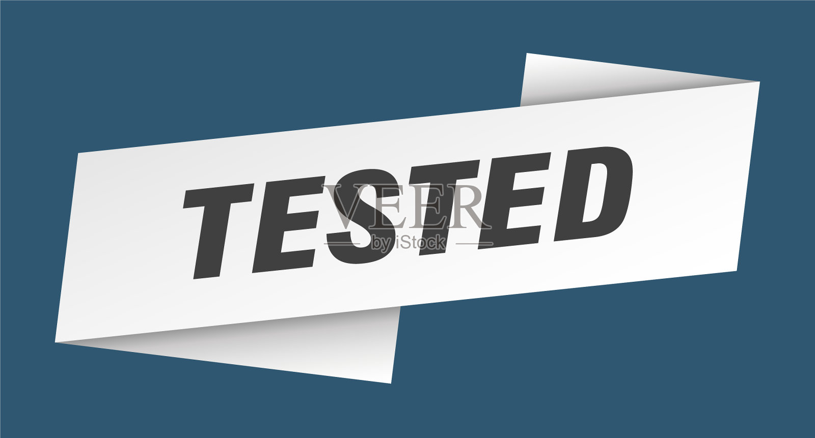 测试横幅模板测试丝带标志插画图片素材