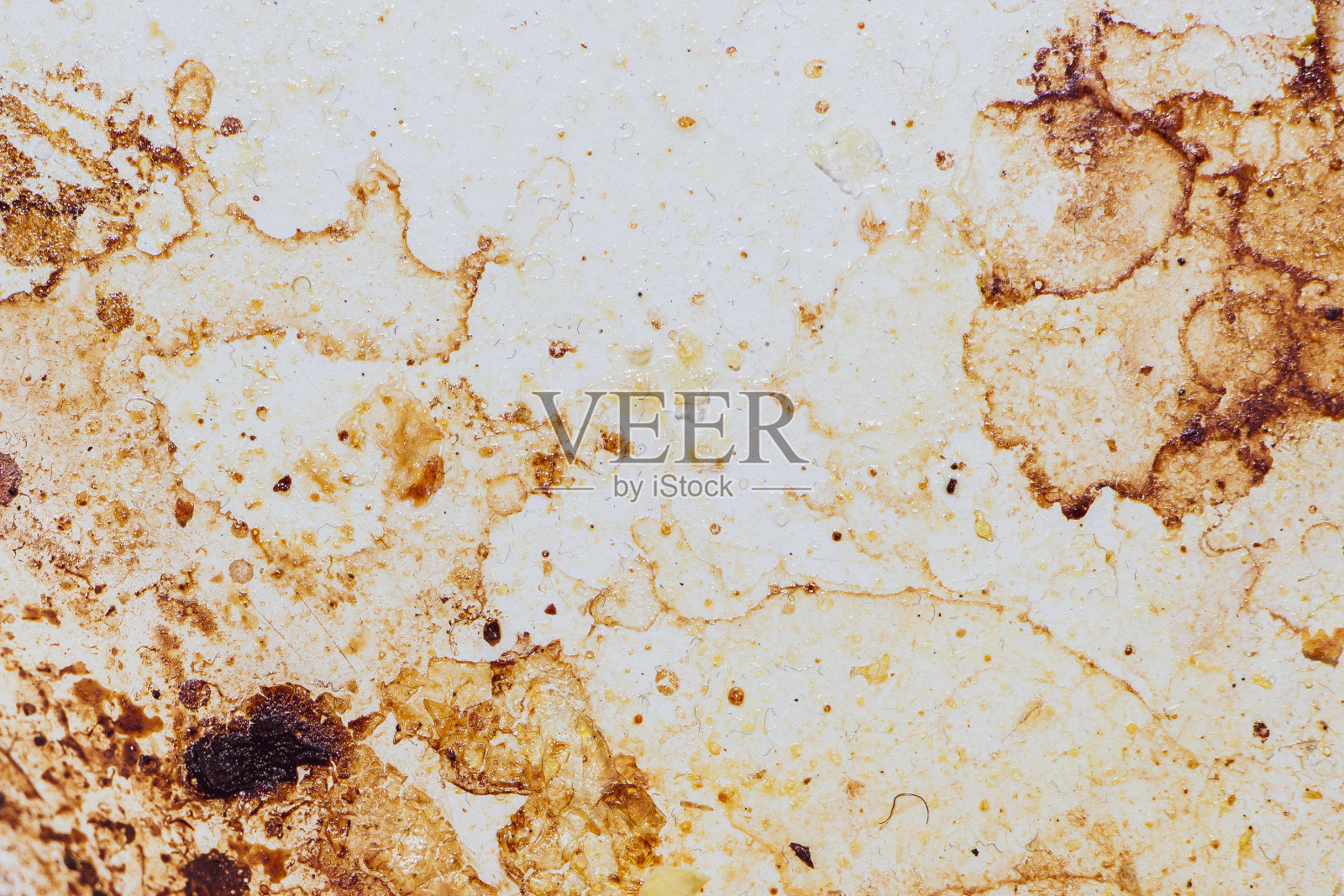 白色炉子上的污迹和油脂纹理照片摄影图片