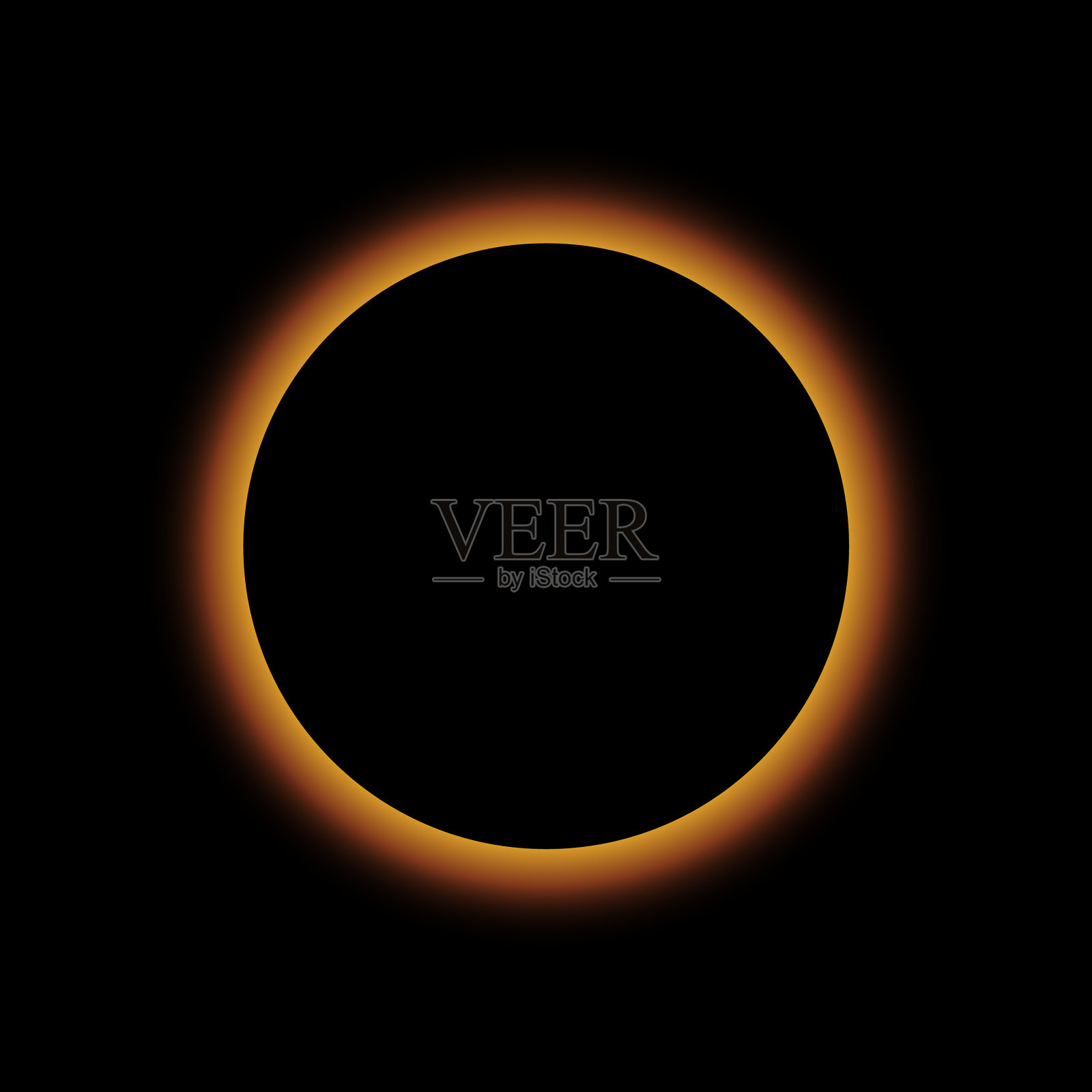 日全食插画图片素材