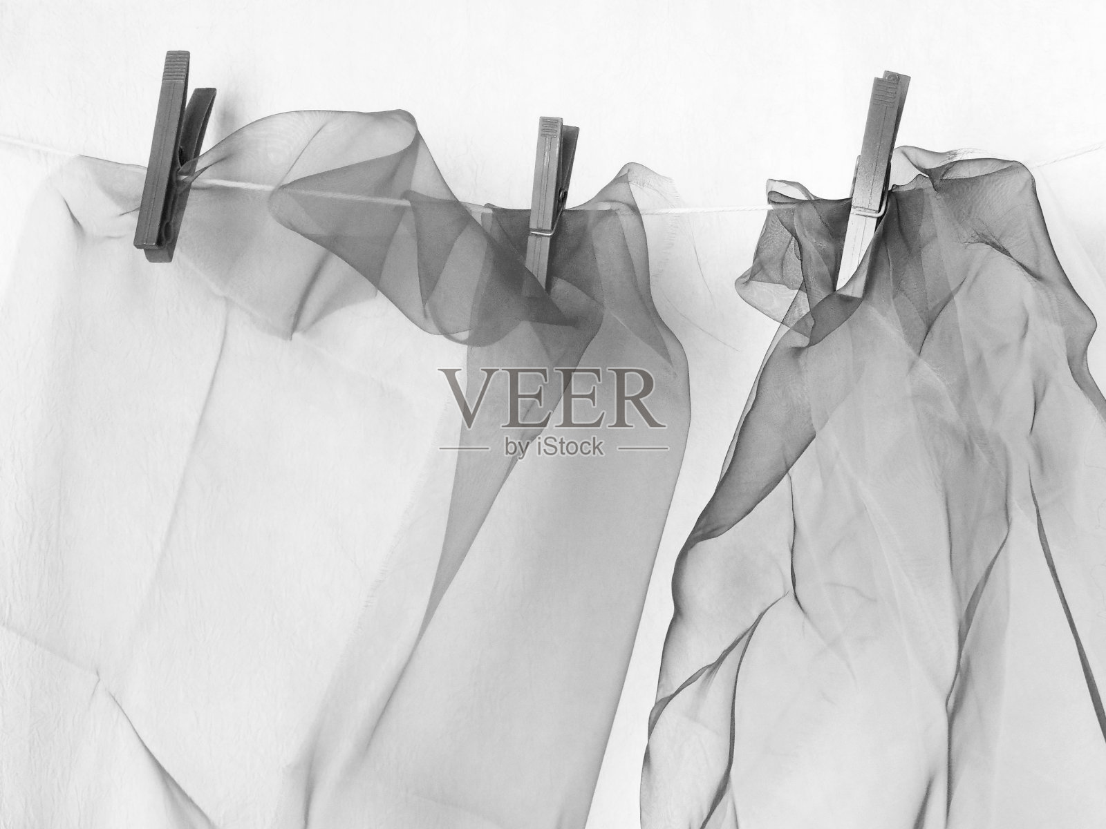 浮动的纺织品照片摄影图片