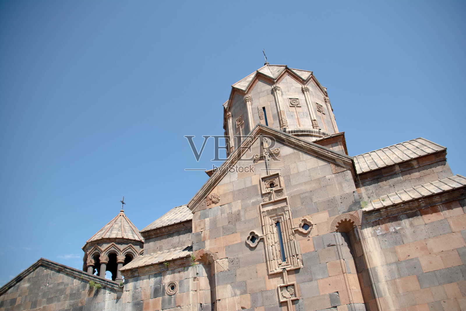 Hovhannavank是一座中世纪修道院,位于亚美尼亚阿拉加sotn省的Ohanavan村照片摄影图片