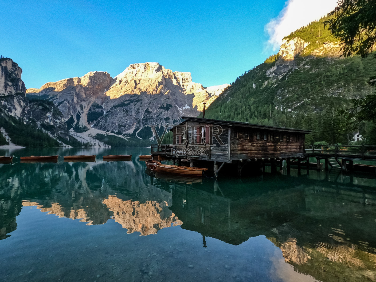 意大利布雷斯湖风景优美照片摄影图片