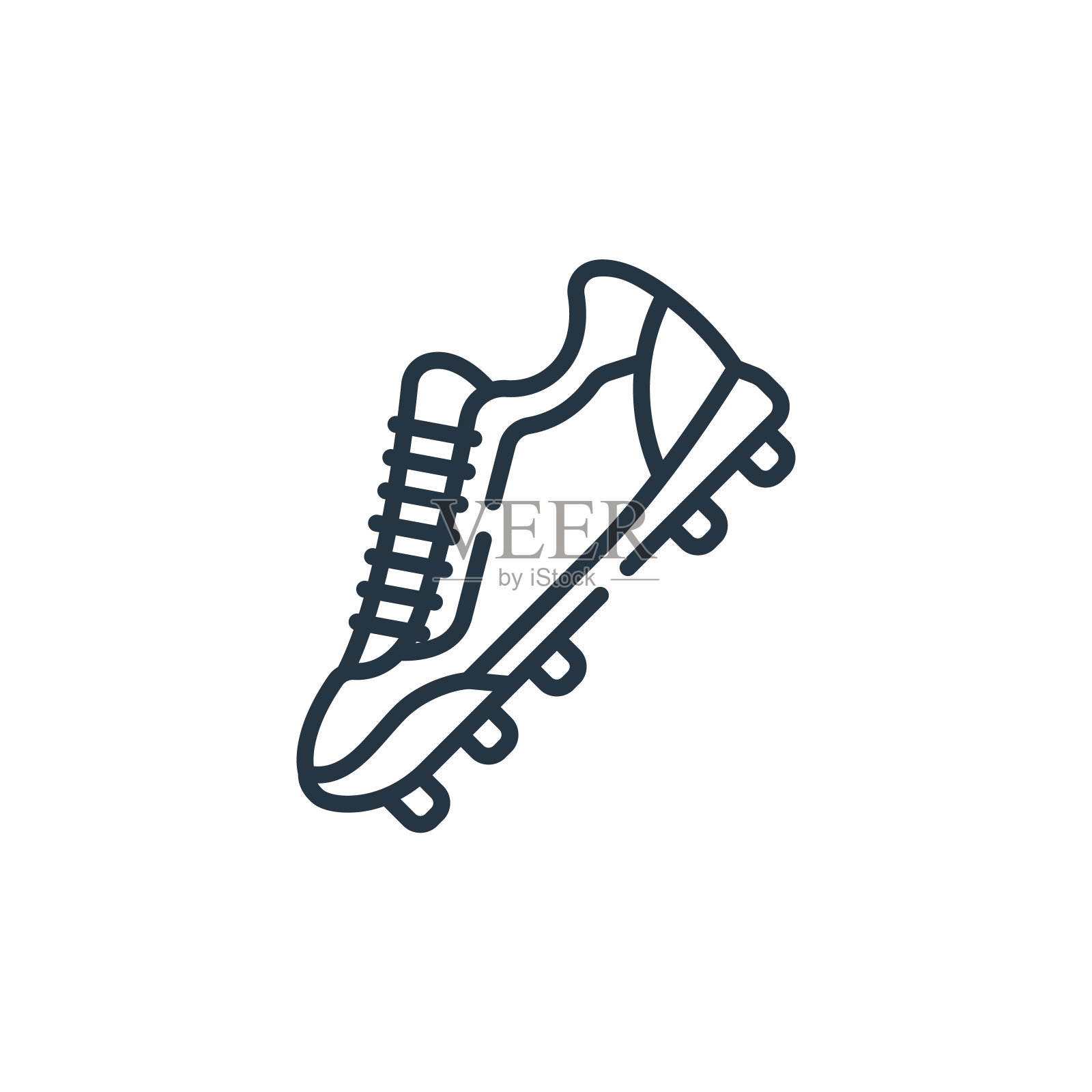 鞋子矢量图标孤立在白色背景。轮廓,细线鞋图标为网站设计和移动,应用程序开发。细线鞋轮廓图标矢量插图。插画图片素材