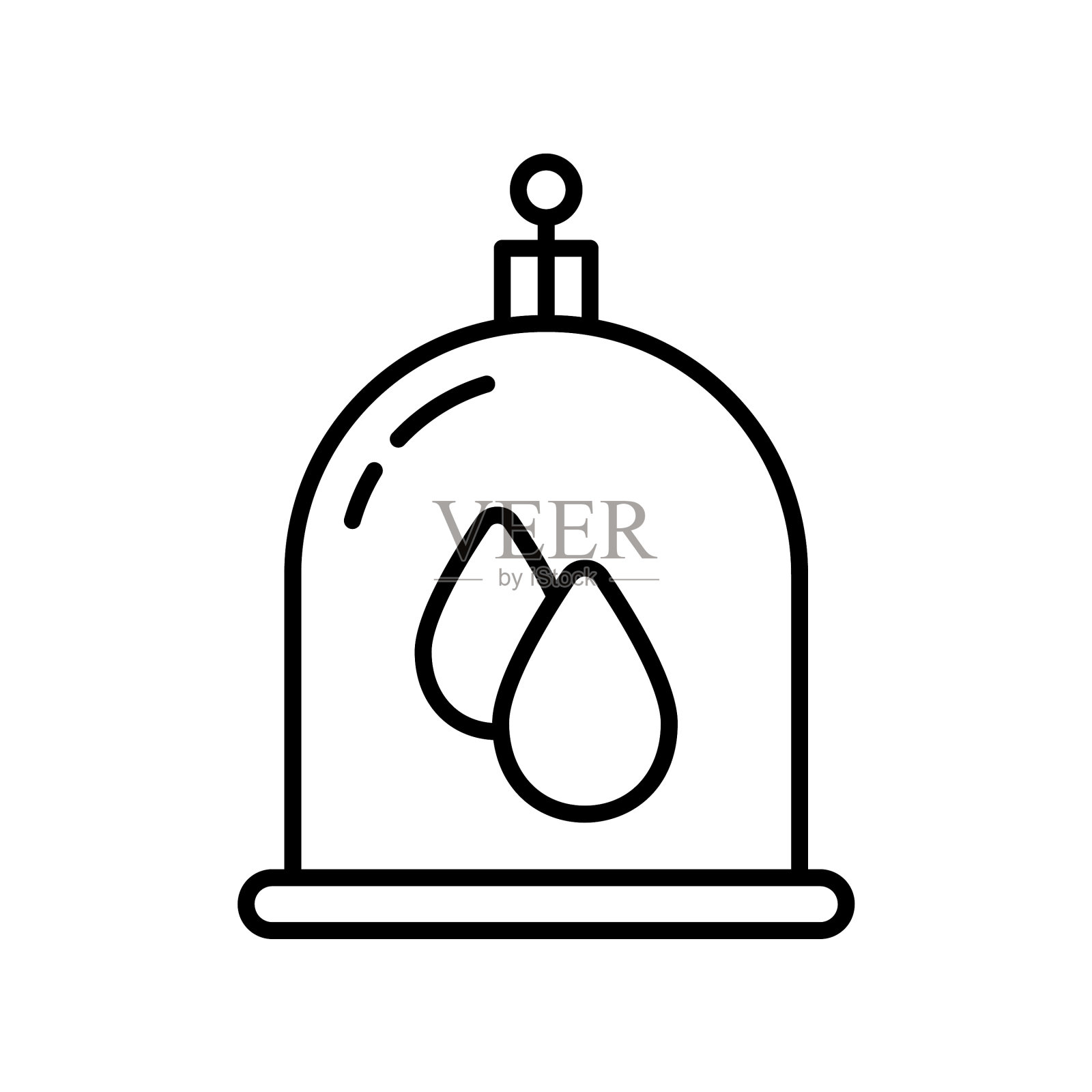 真空放血线艺术偶像hijama插画图片素材