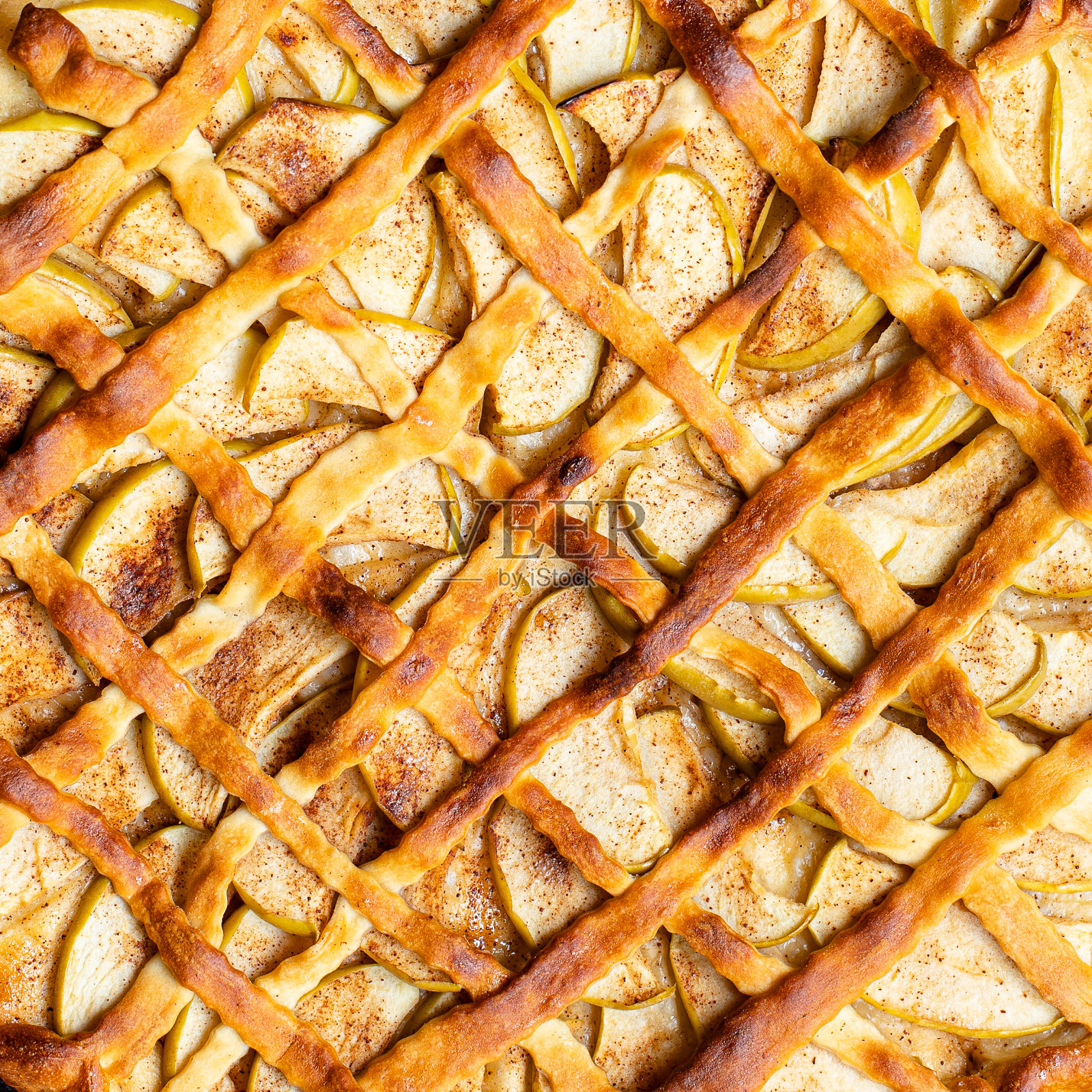 苹果派甜,自制烘焙甜点,食用分量大小,生的天然产品,俯视图,拷贝空间,文本空间照片摄影图片