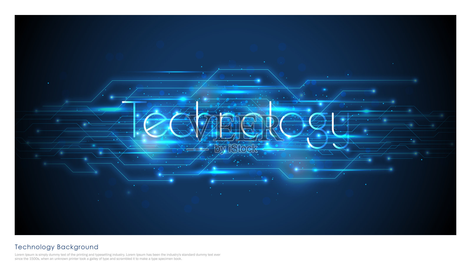 技术背景插画图片素材