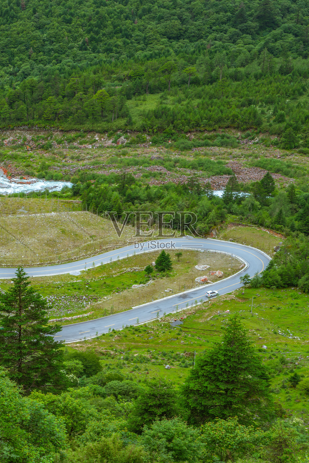 通往西藏的道路照片摄影图片