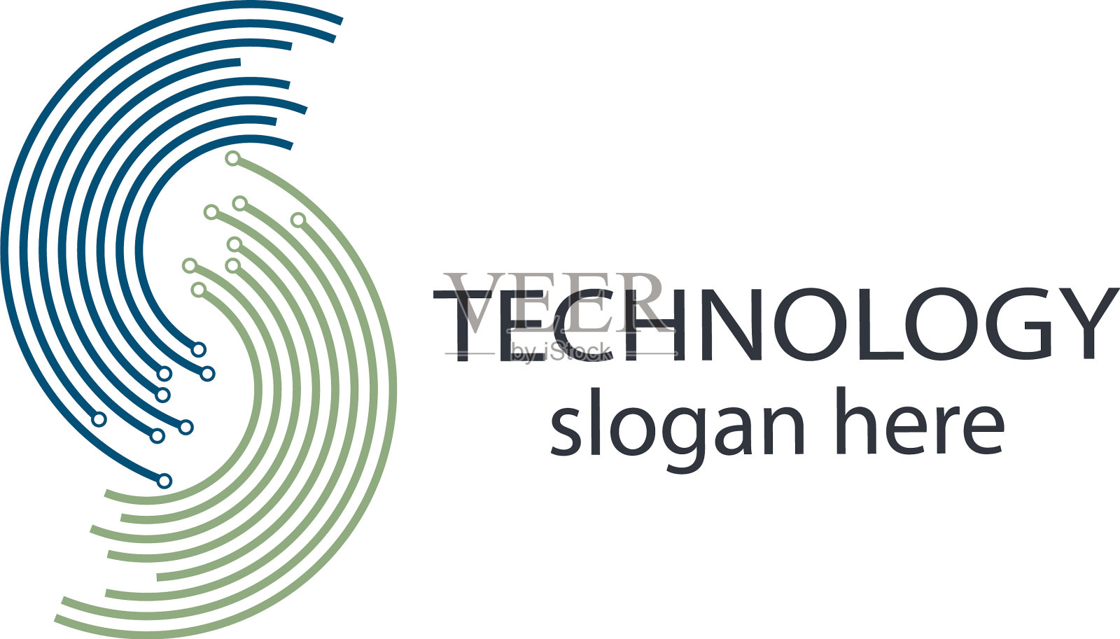 科技图标设计插画图片素材